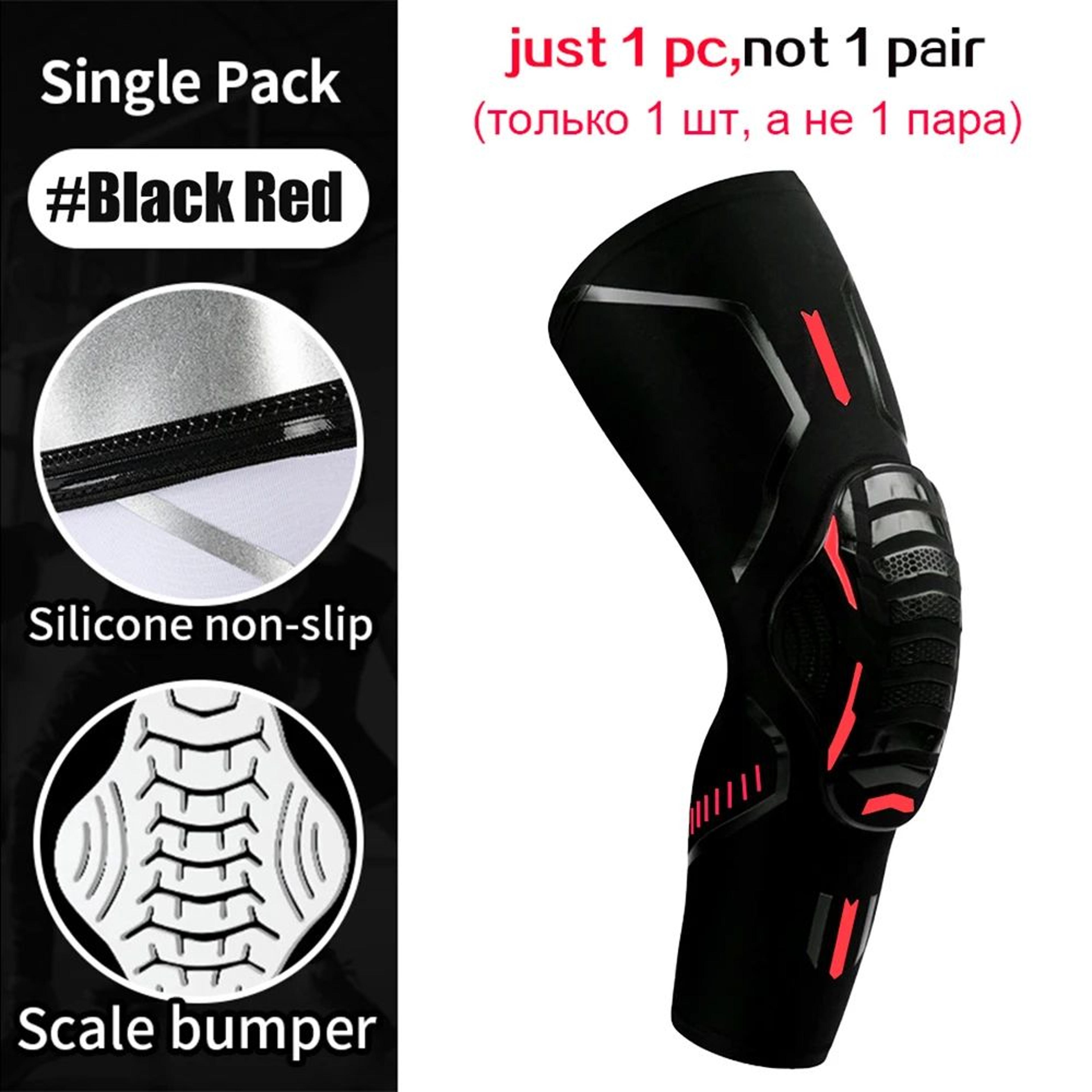 Compression Knee Brace Sleeve With Shock Absorbing Support For Running Fitness And Daily Activities 9