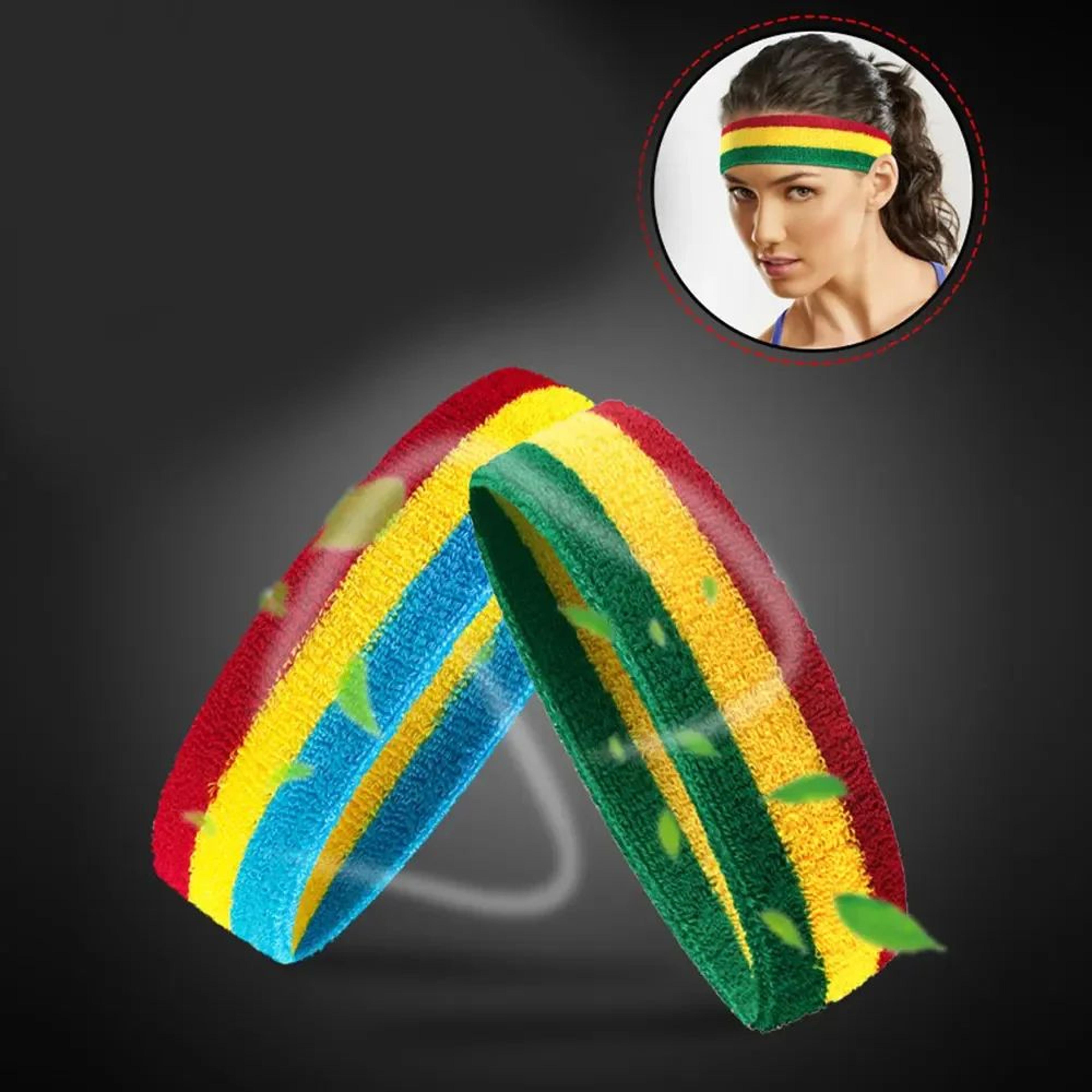 Moisture Wicking Sports Headband For Running Cycling Yoga And Gym Workouts 2