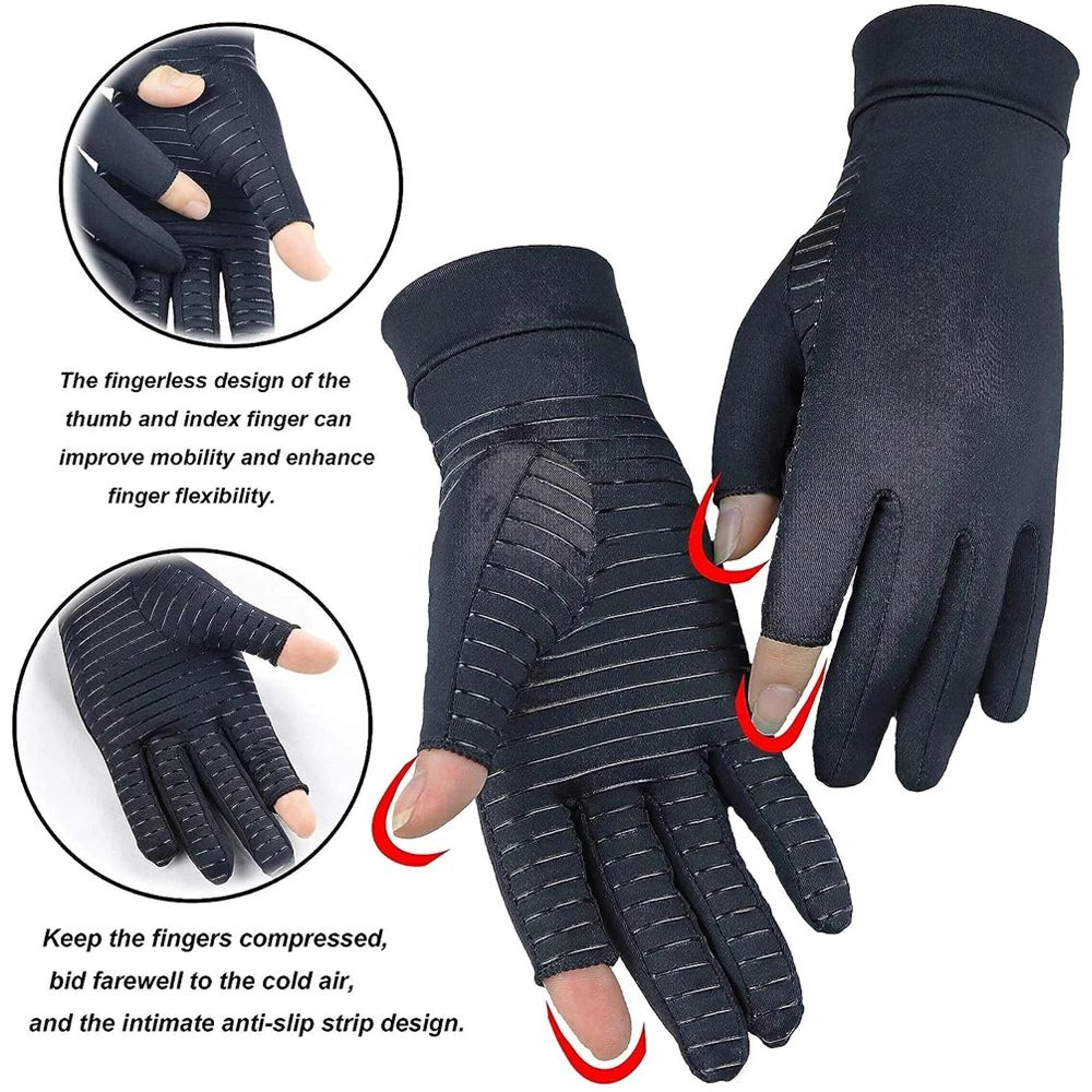 Copper Compression Arthritis Gloves For Comfortable Hand Support And Everyday Wear 3