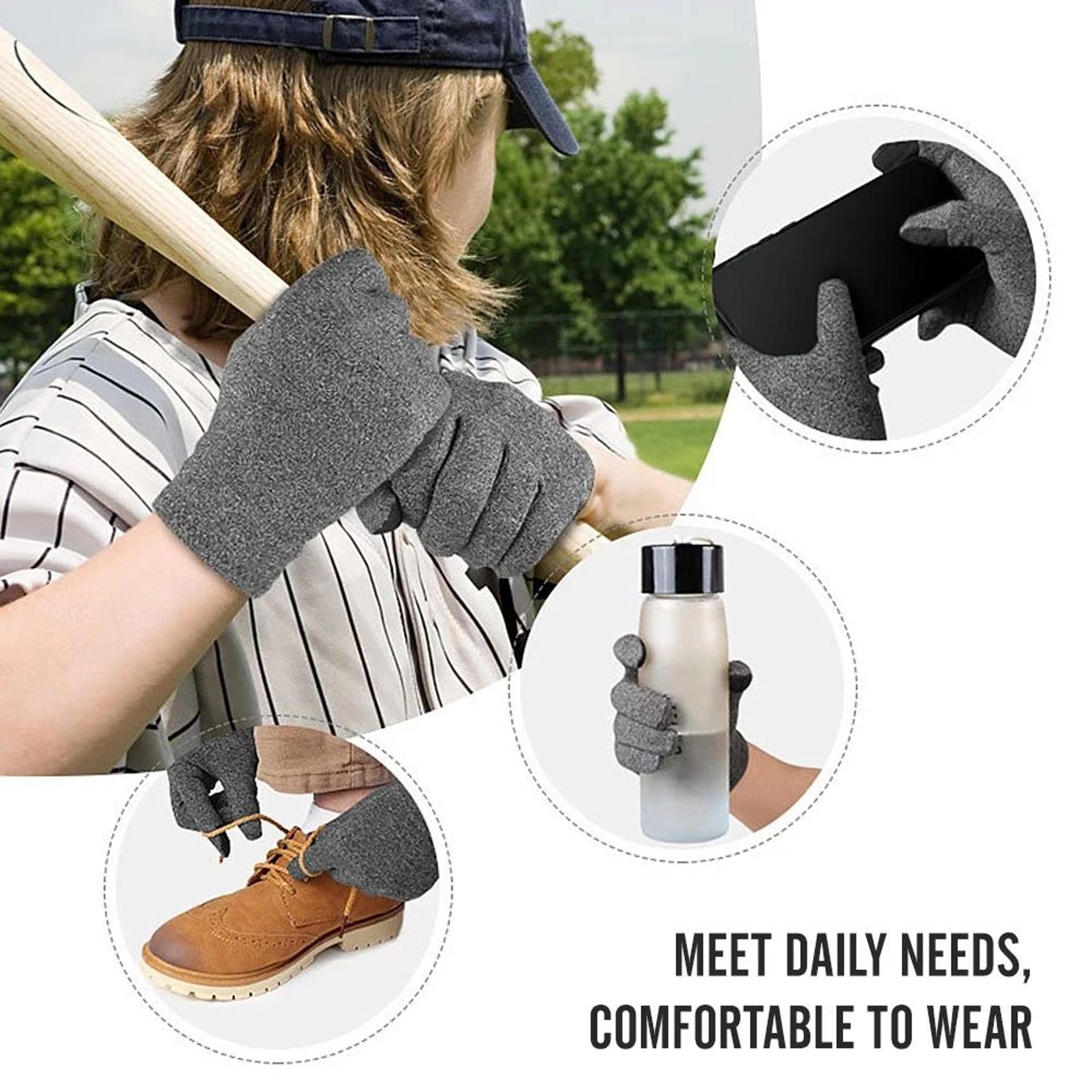 Full Finger Compression Arthritis Gloves With Wrist And Thumb Support For Everyday Comfort 5