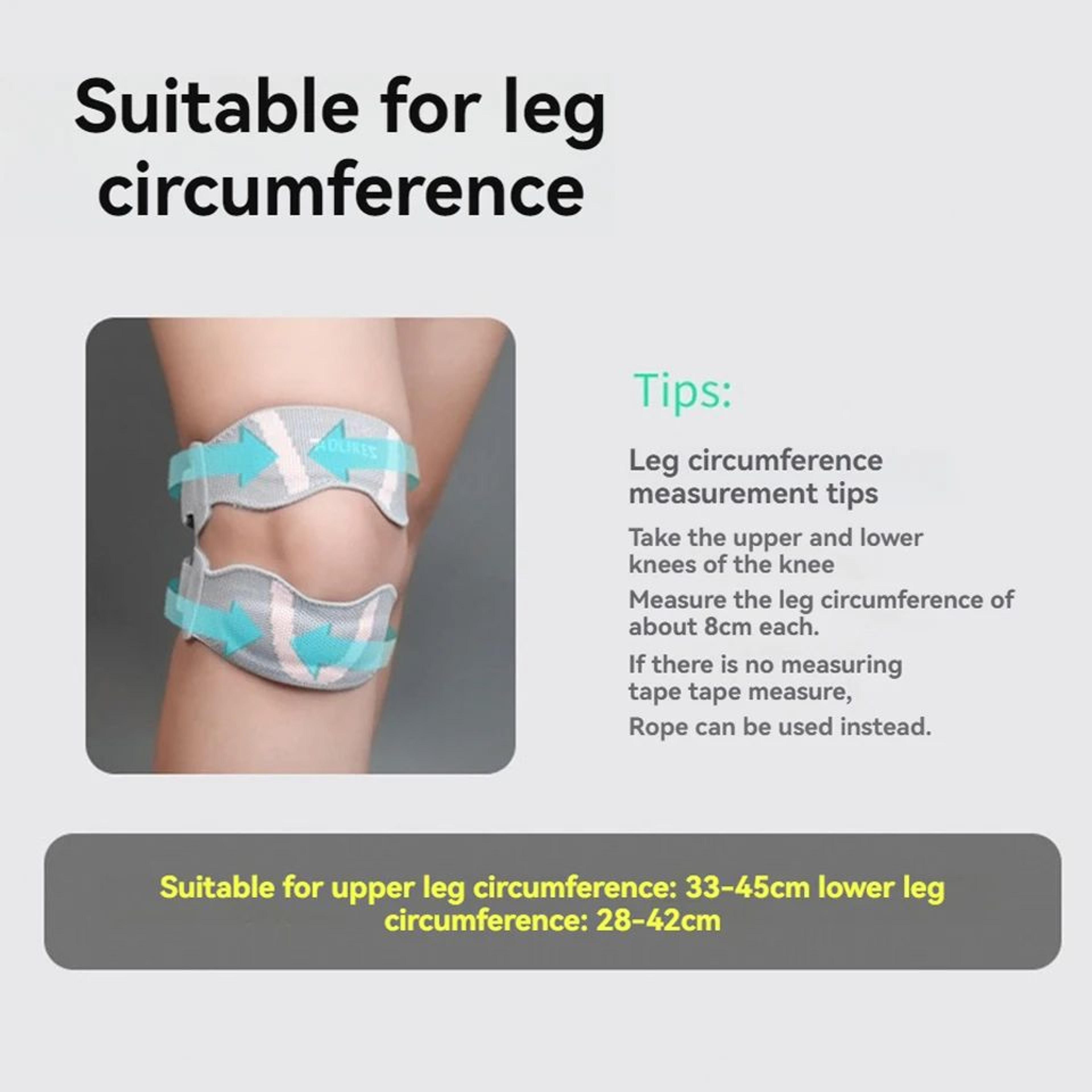 Adjustable Patella Knee Strap With Silicone Pad For Running And Sports 1