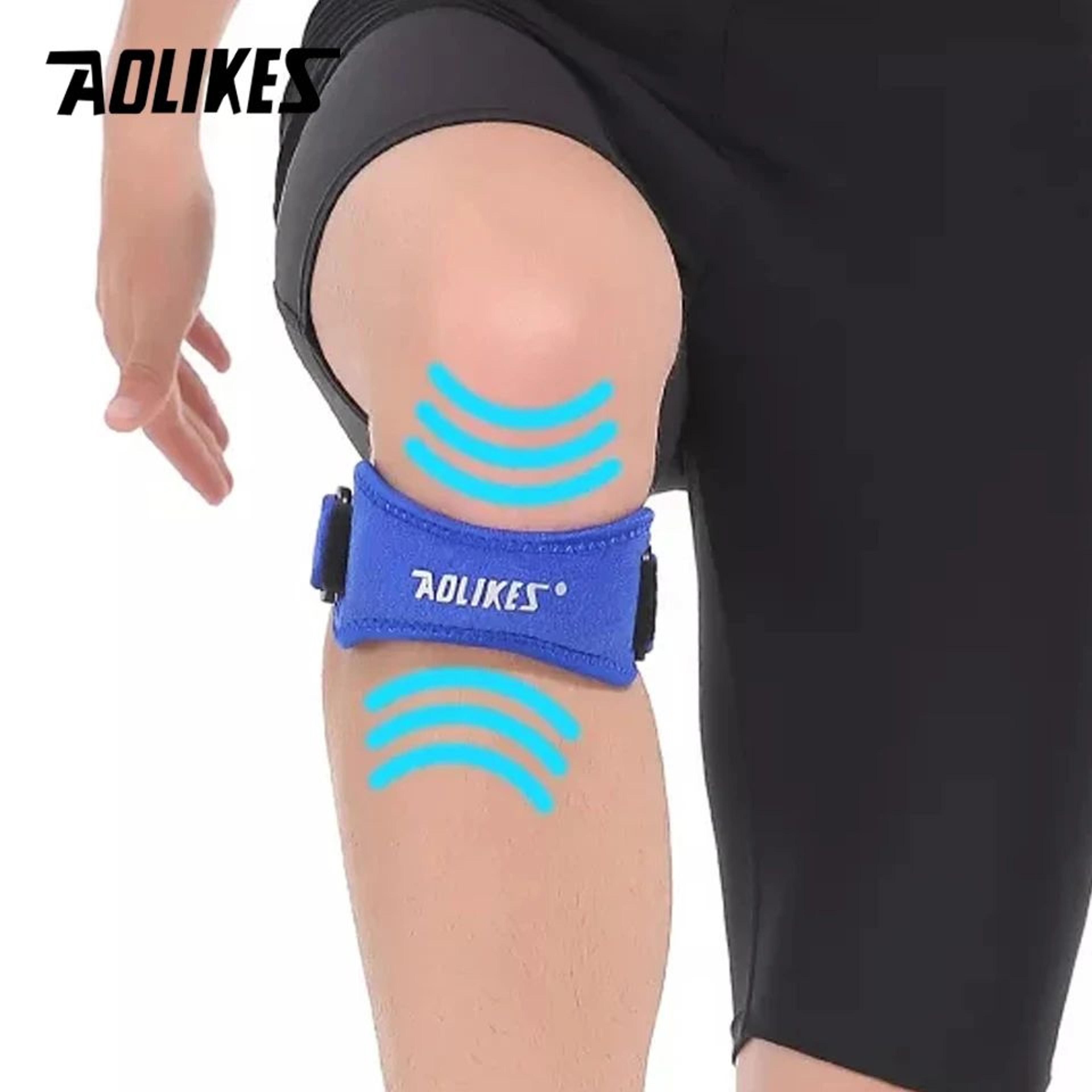 Adjustable Patellar Tendon Knee Strap With Shock Absorbing Pad For Sports 2
