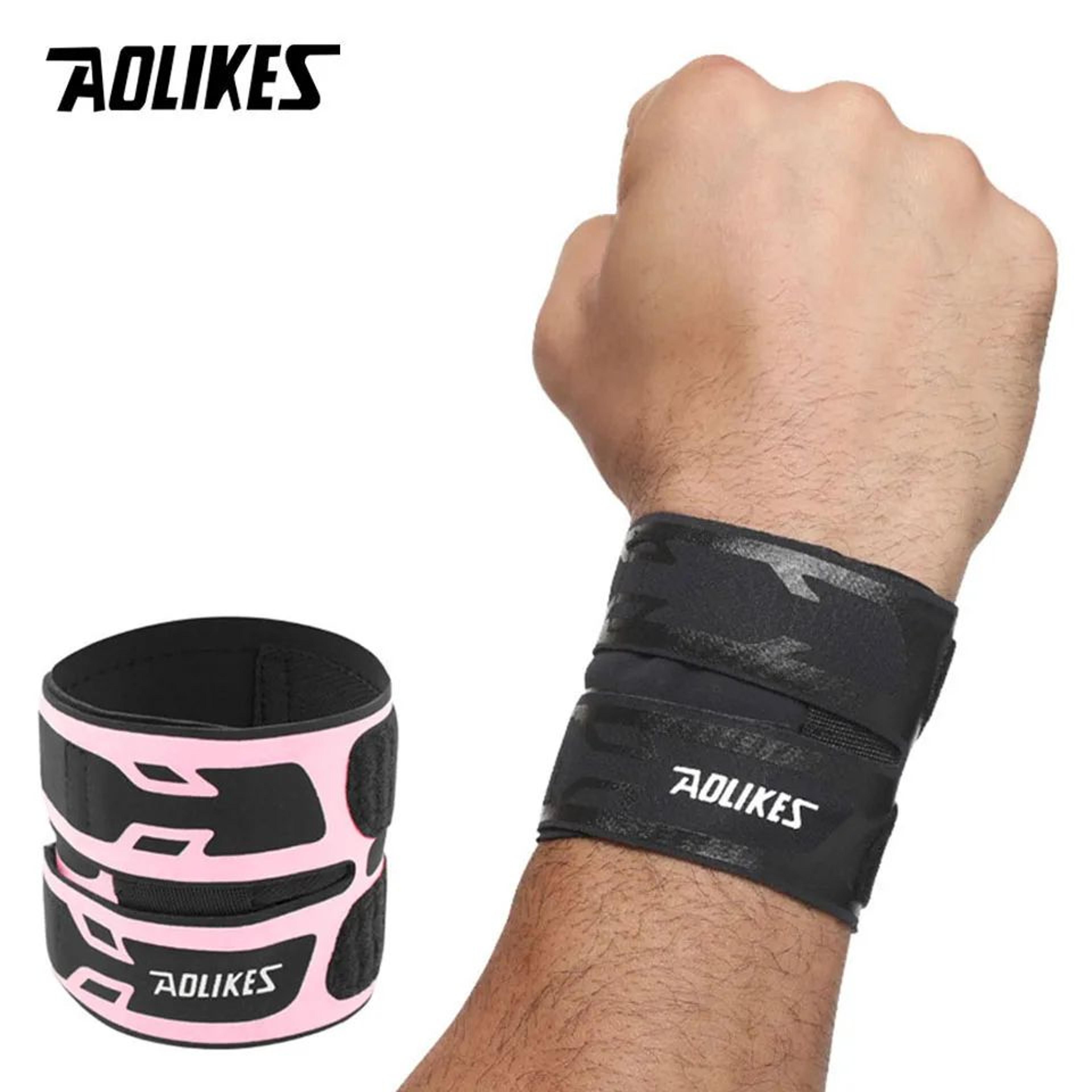 aolikes ultra thin wrist brace for weightlifting workout and wrist support
