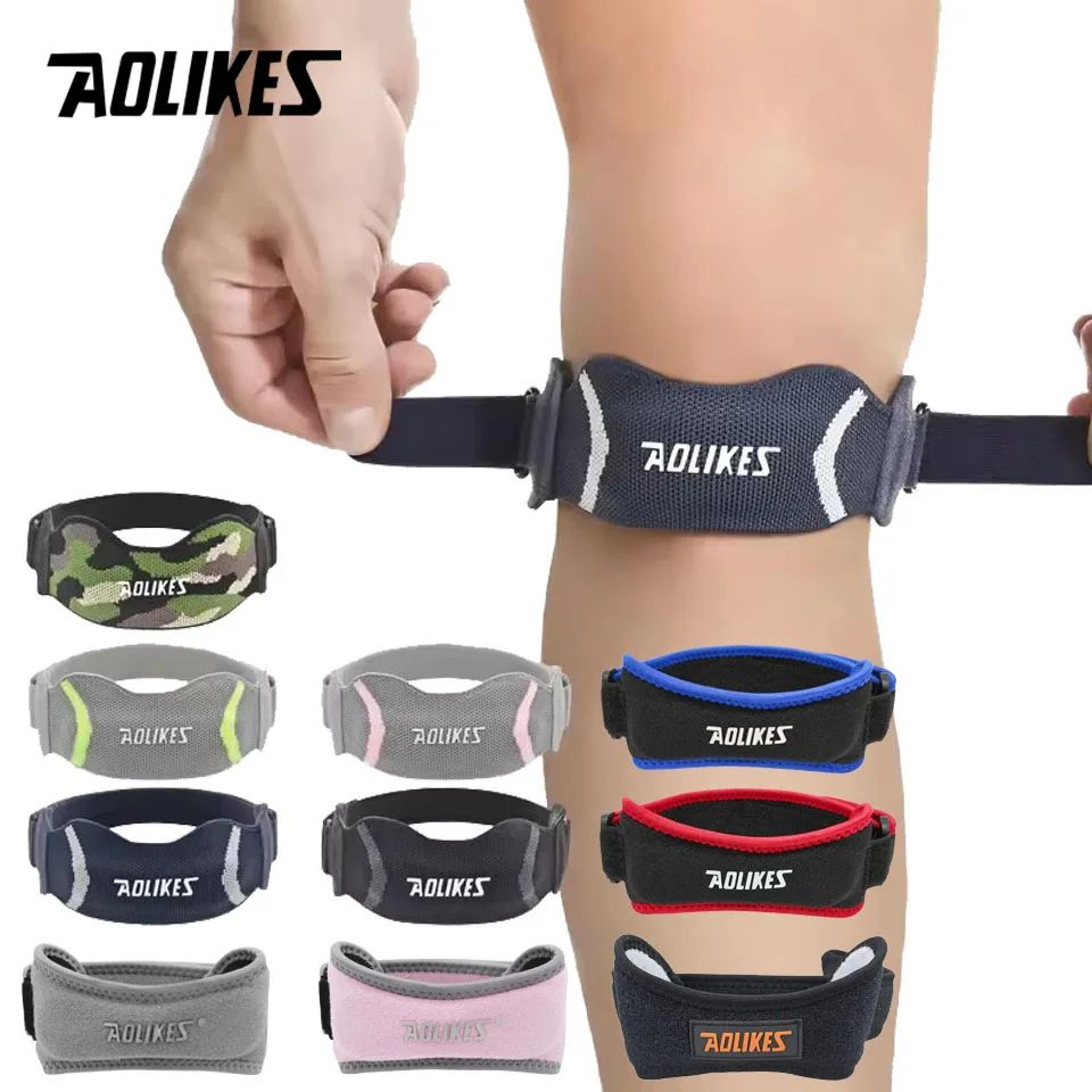 AOLIKES Adjustable Patella Knee Support Strap For Knee Pain Relief And Sports Stability 0