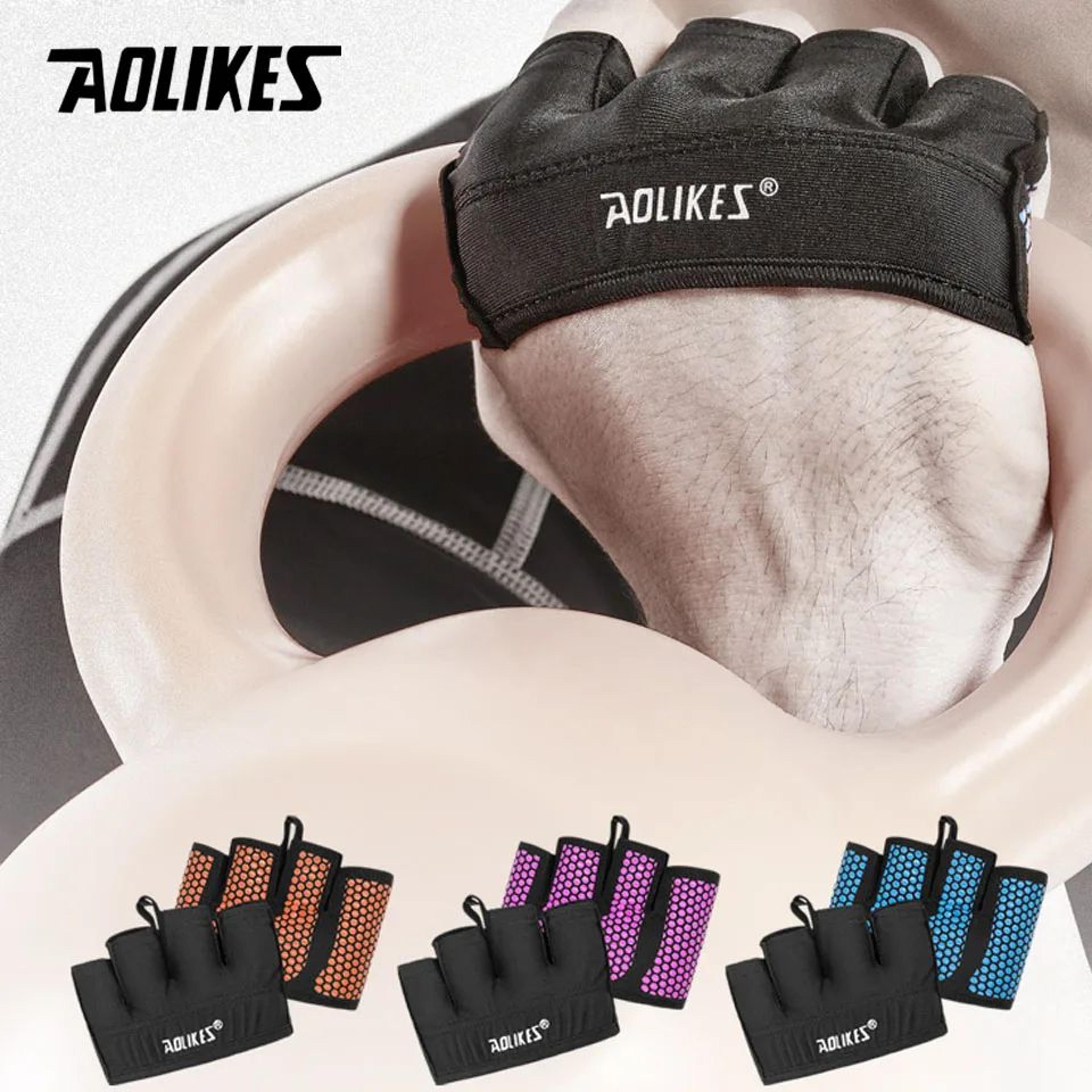 aolikes half finger gym gloves workout weight lifting gloves for cross training fitness and bodybuilding