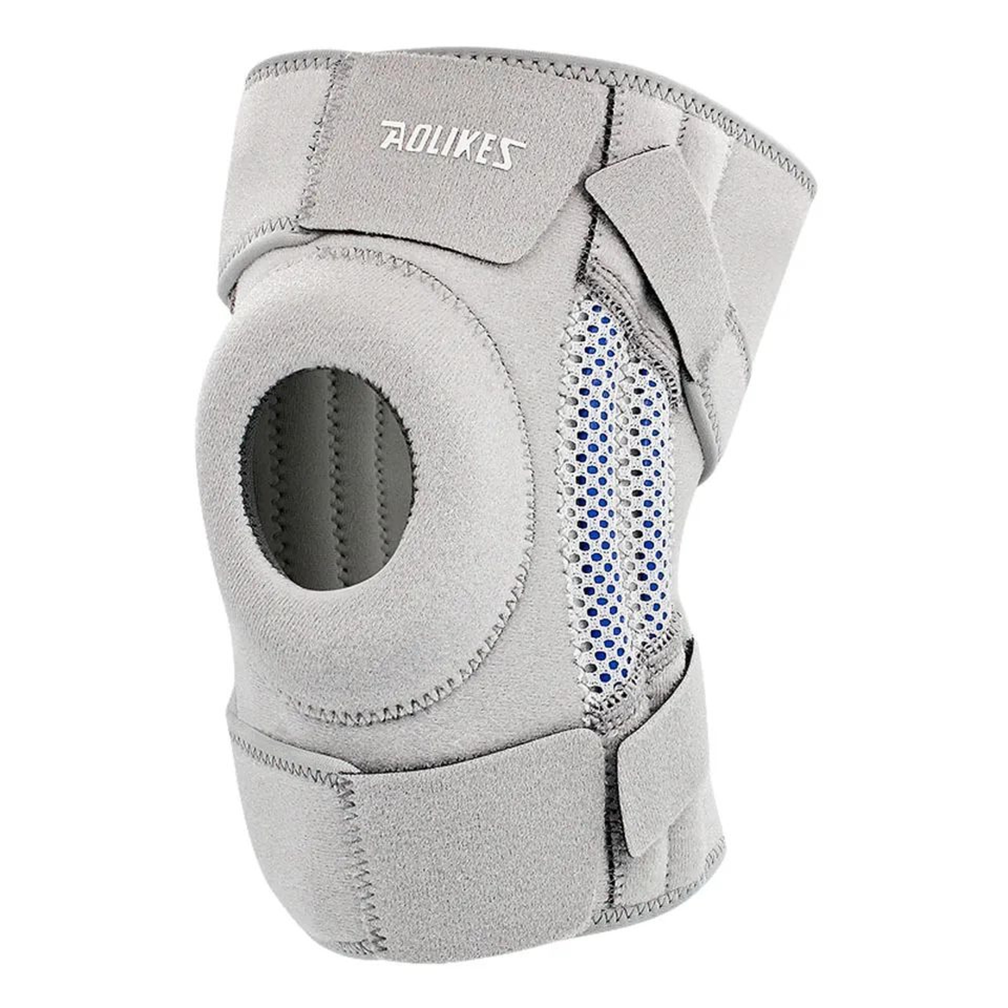 AOLIKES Knee Brace With Side Stabilizers Adjustable Patella Knee Brace For Sports Support And Daily 8