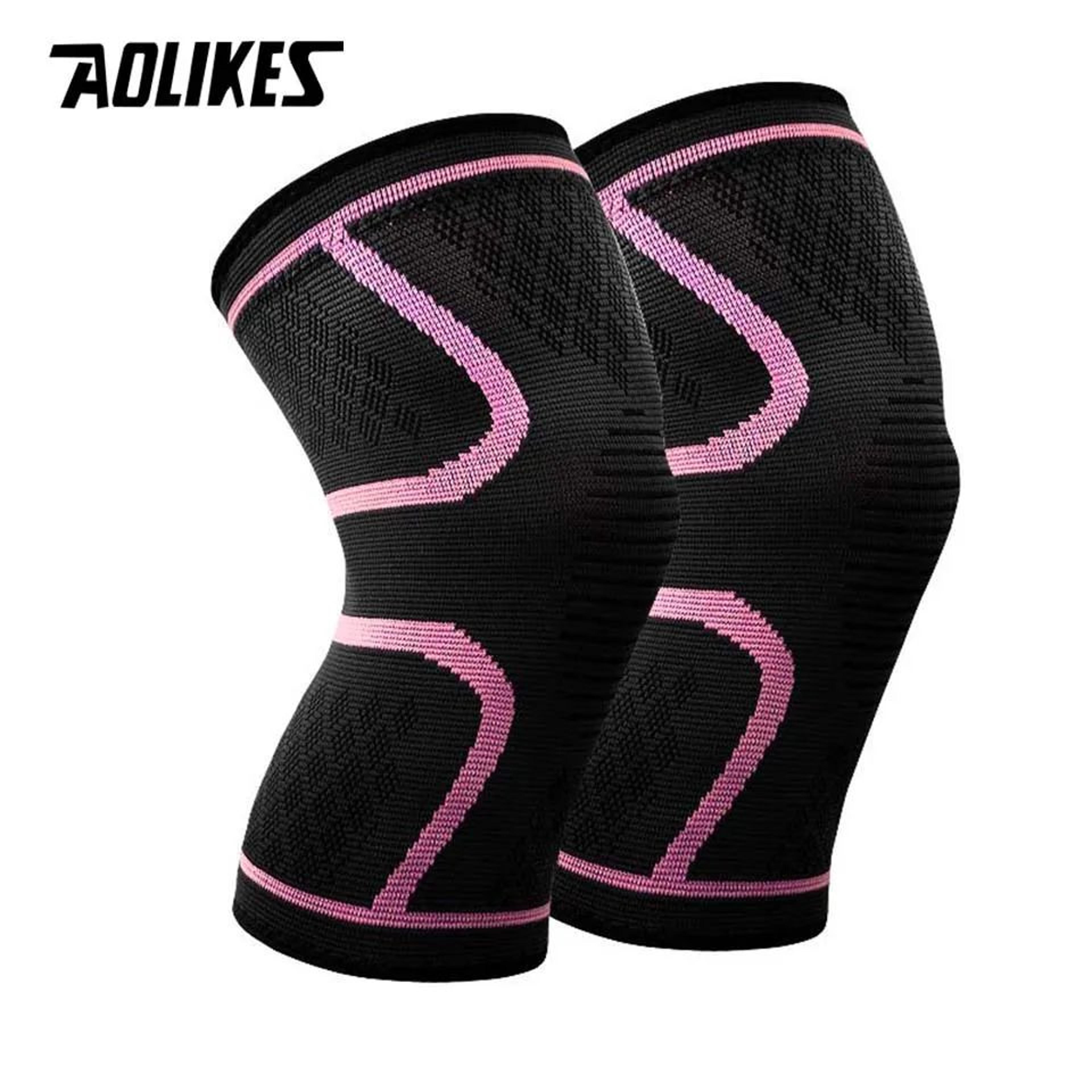 AOLIKES Knee Compression Sleeves Knee Support Brace For Running Sports And Everyday Comfort 10