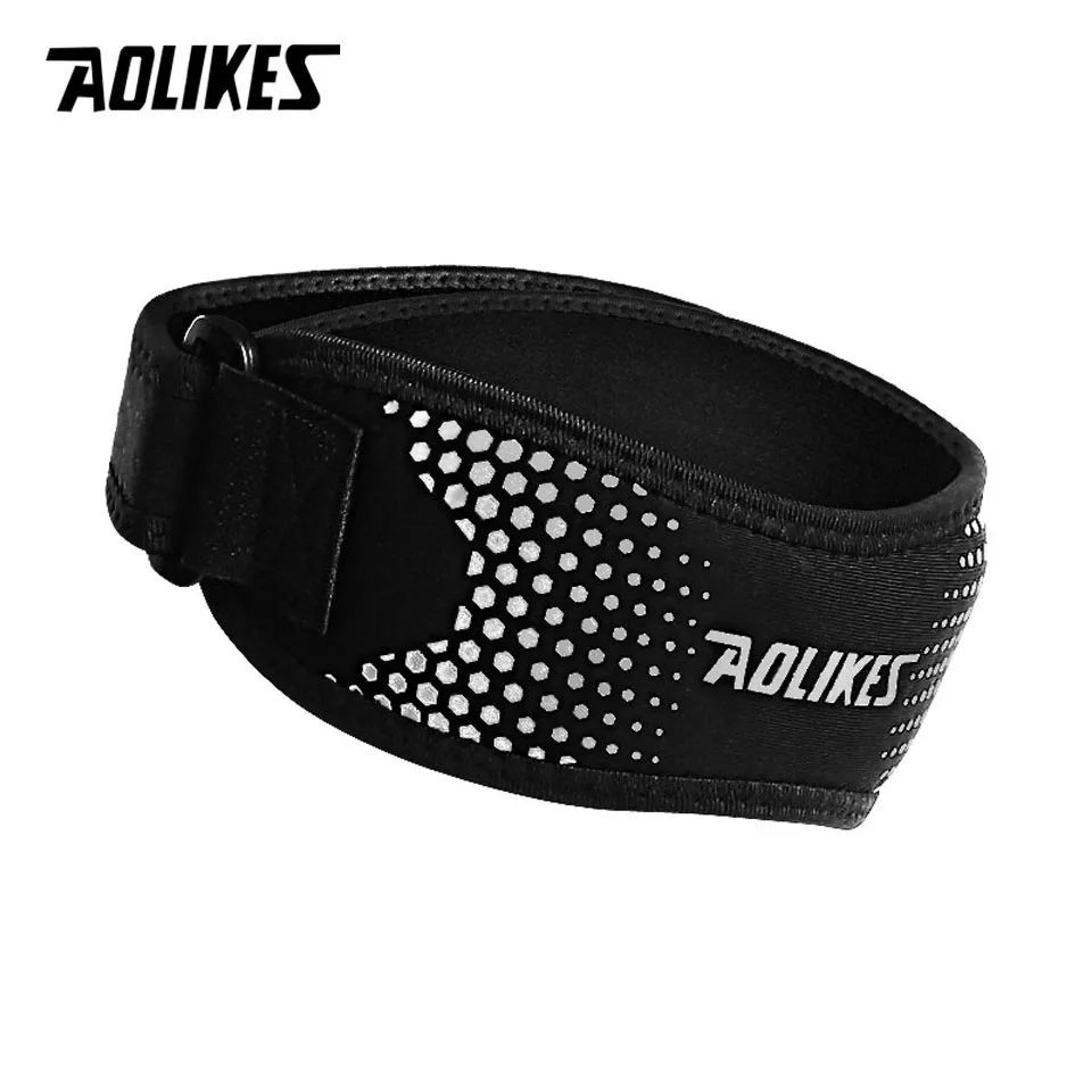 AOLIKES Patella Knee Strap Adjustable Knee Support Strap For Running Basketball Hiking And Sports T 19