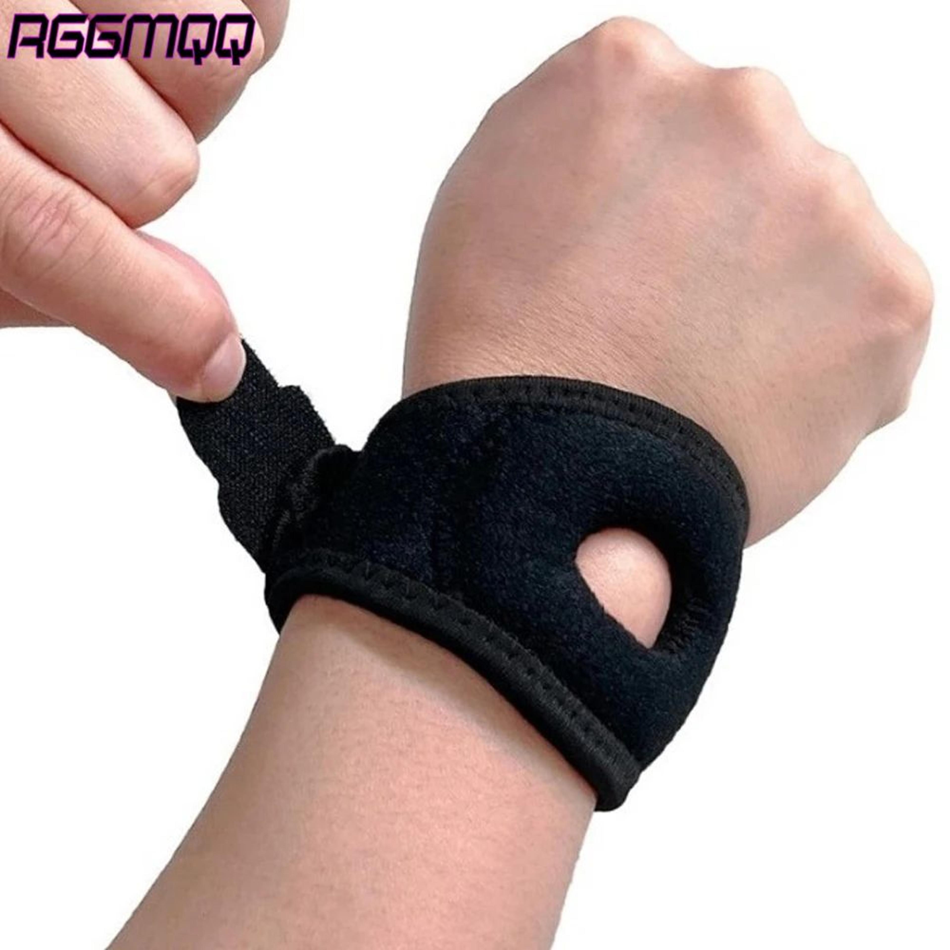 tfcc wrist brace adjustable wrist support brace with ring cushion pad for sports work and everyday stability