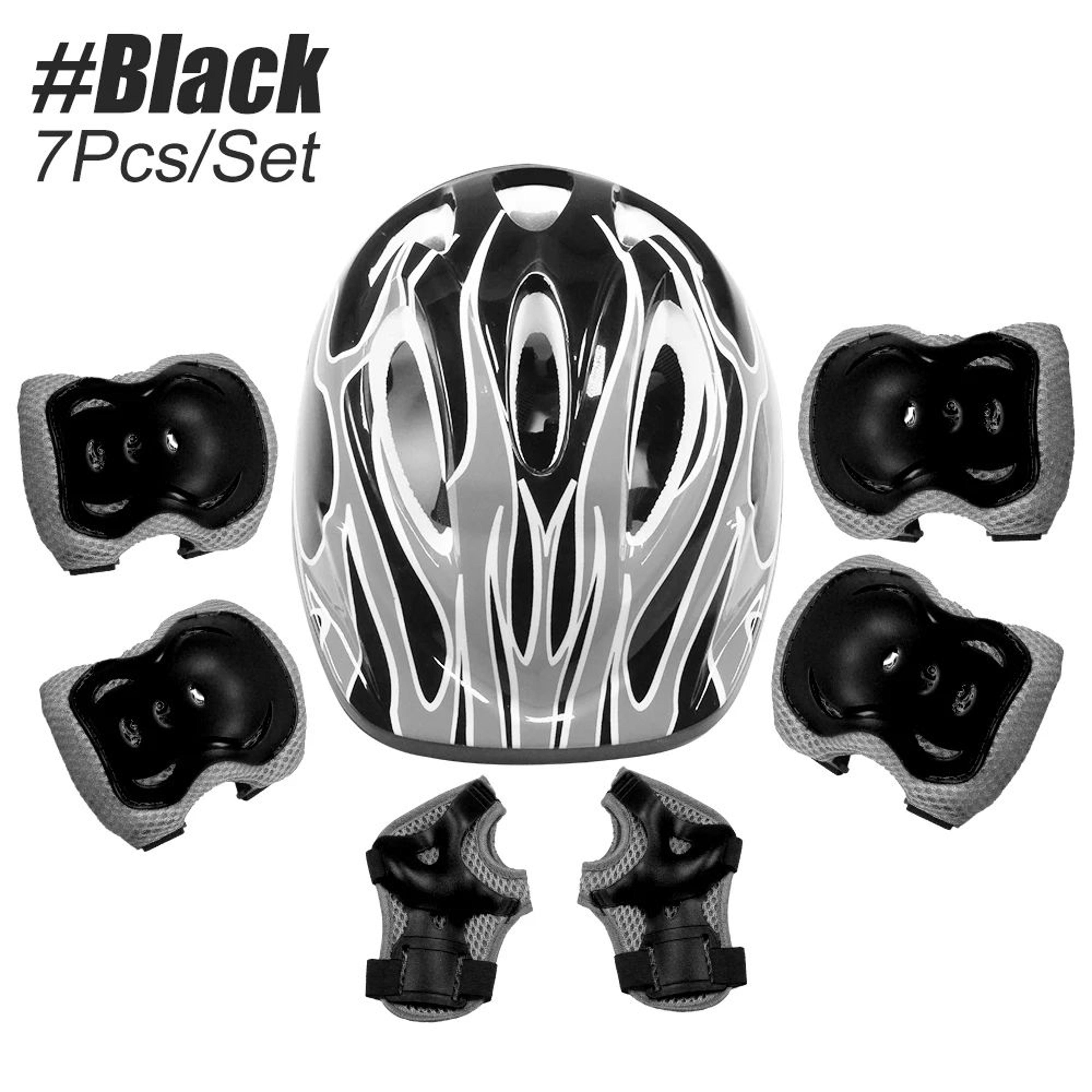 Protective Knee Elbow Pads And Wrist Guard Set 6