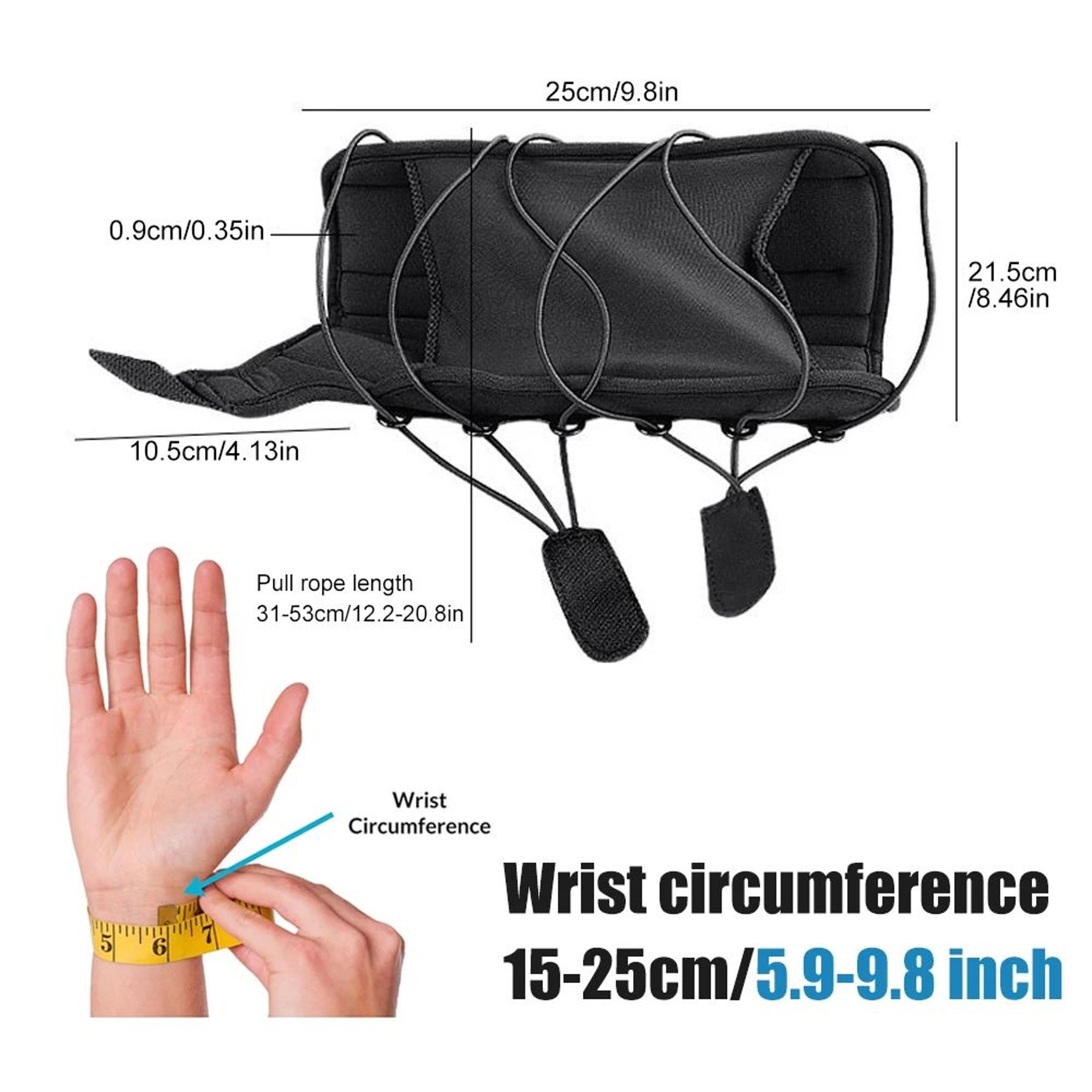 Adjustable Wrist Brace With Thumb Spica Splint 2