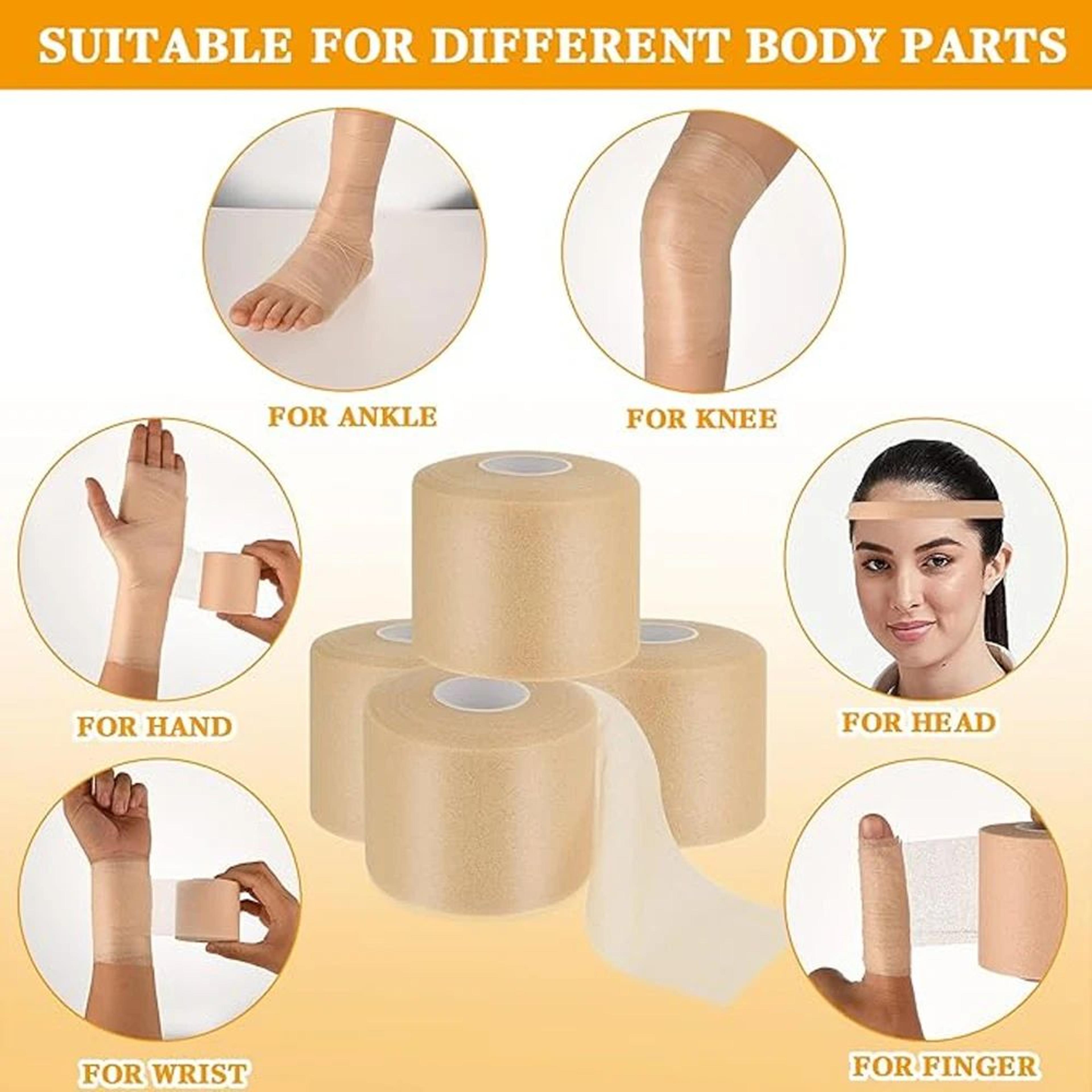 Self Adhesive Bandage Wrap Cohesive Athletic Tape Set 2
