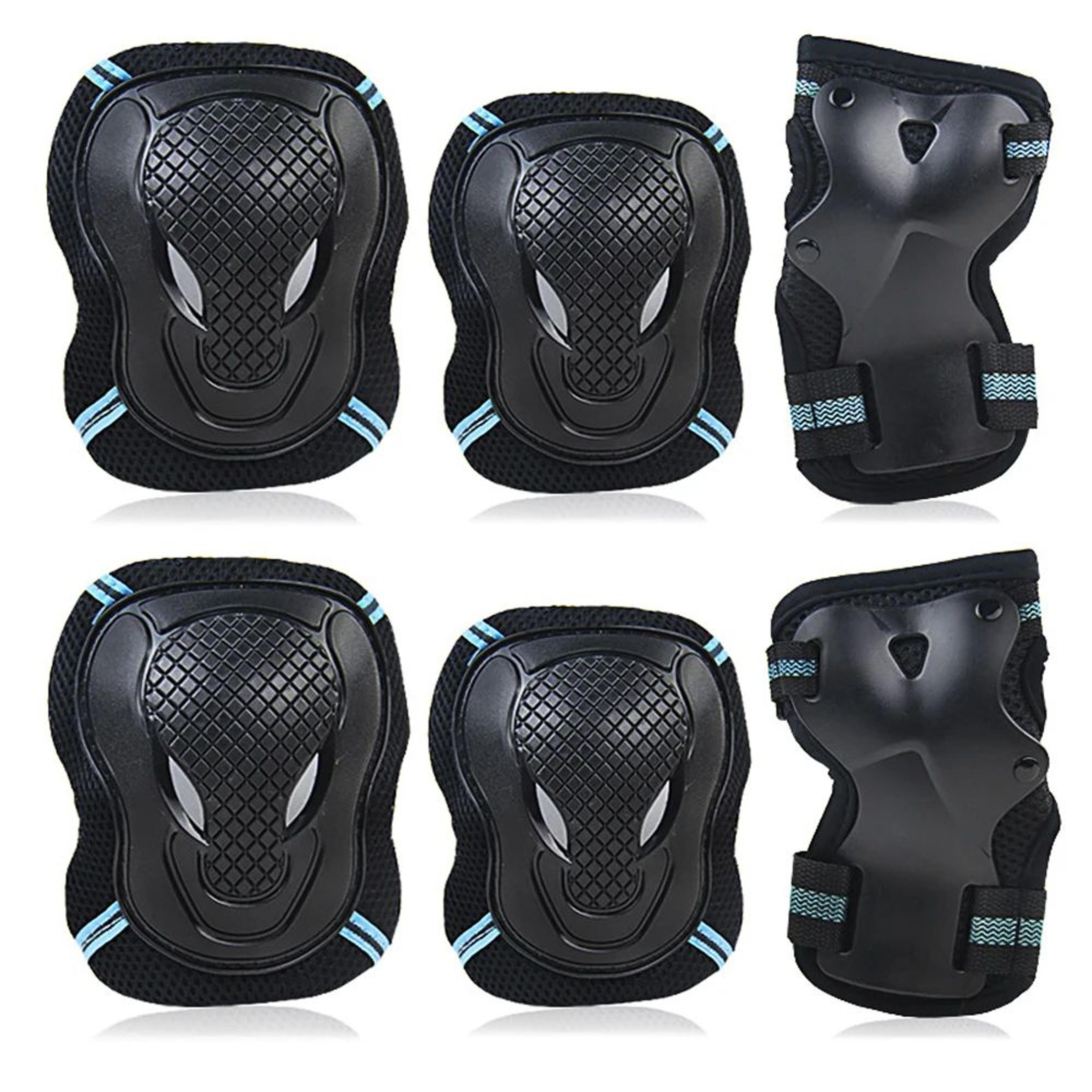 Adult And Youth Protective Gear Set With Knee Elbow And Wrist Guards 6