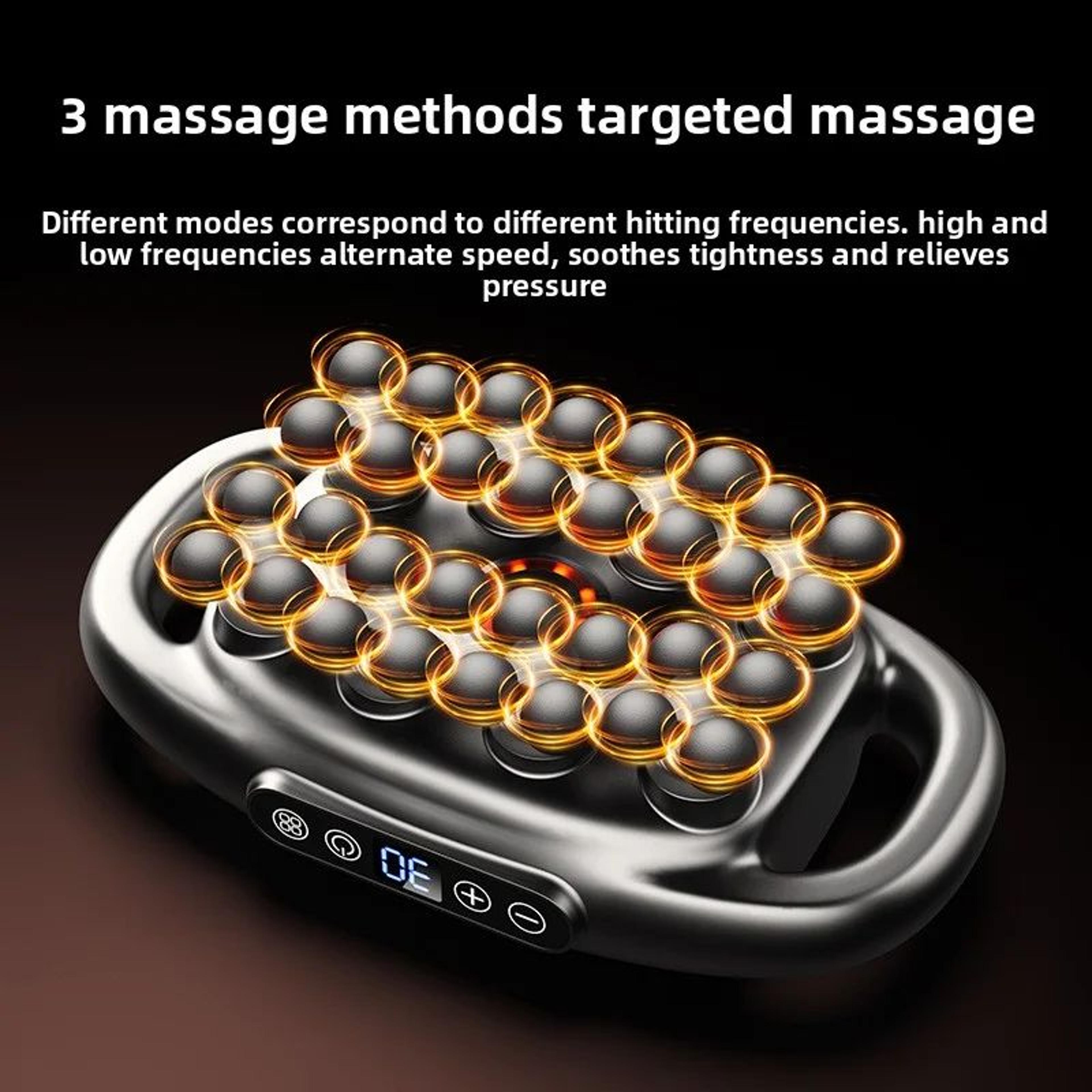 Deep Tissue Massage Gun With Red Light Therapy And 32 Massage Heads 5