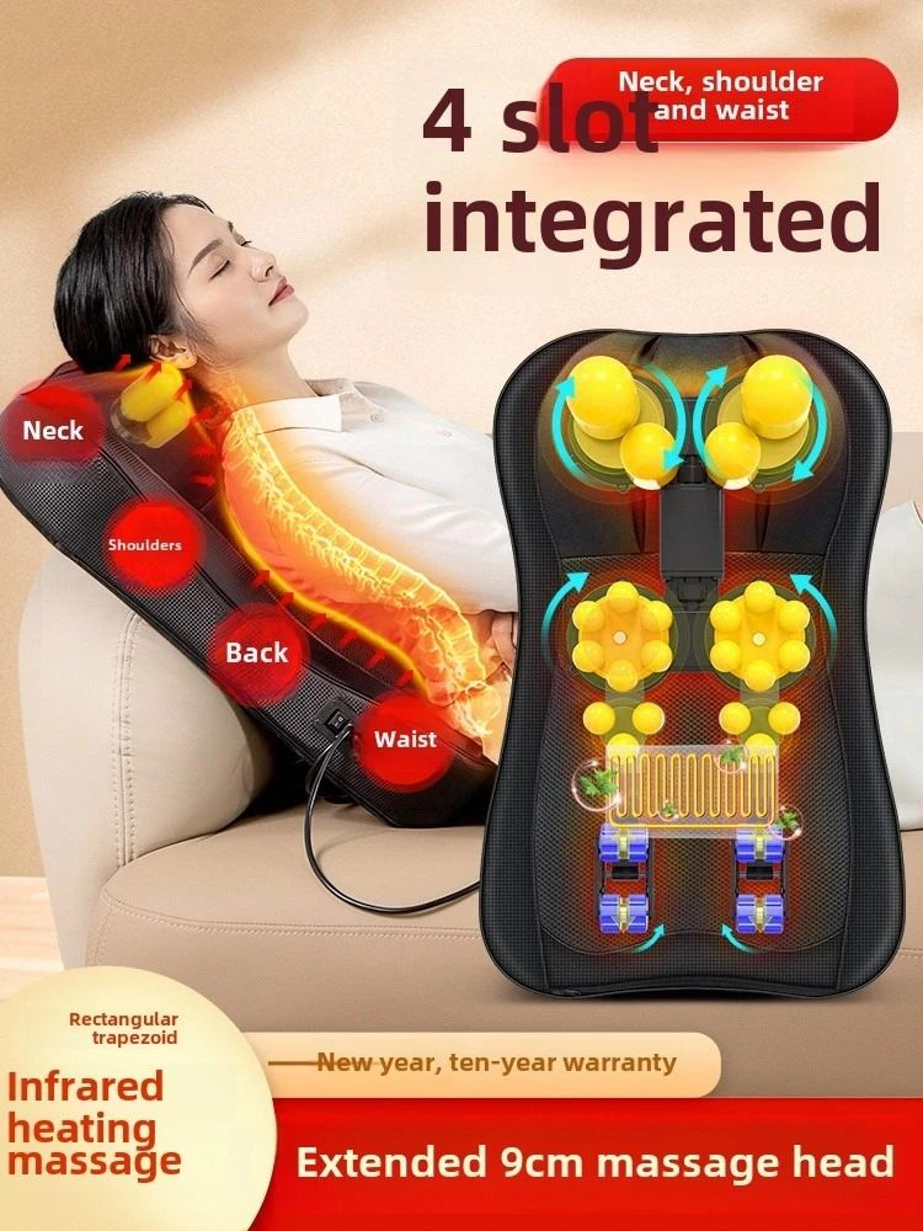 chair massage cushion full body neck shoulder back massager