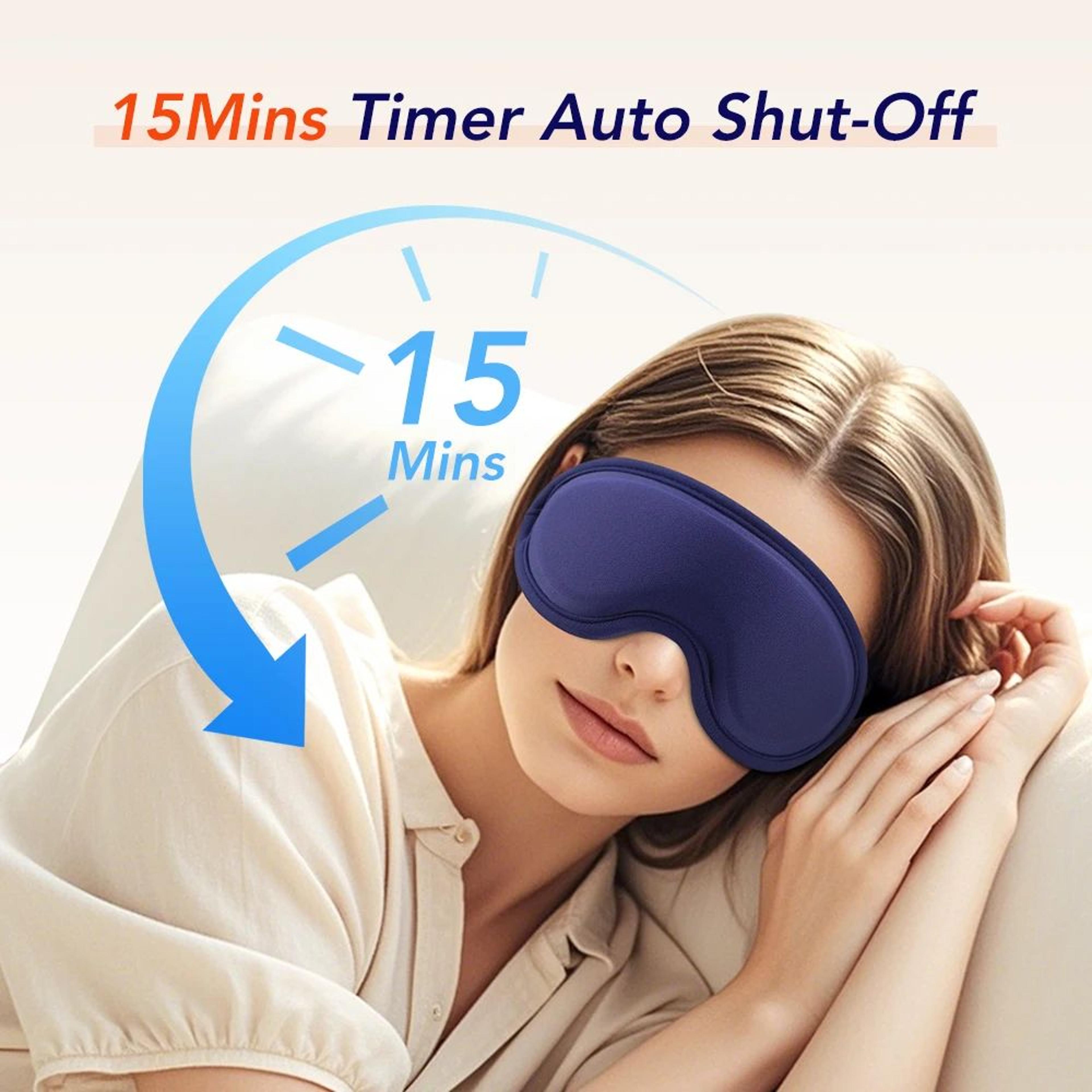 Cordless Heated Eye Mask With Vibration Massage For Relaxation 5