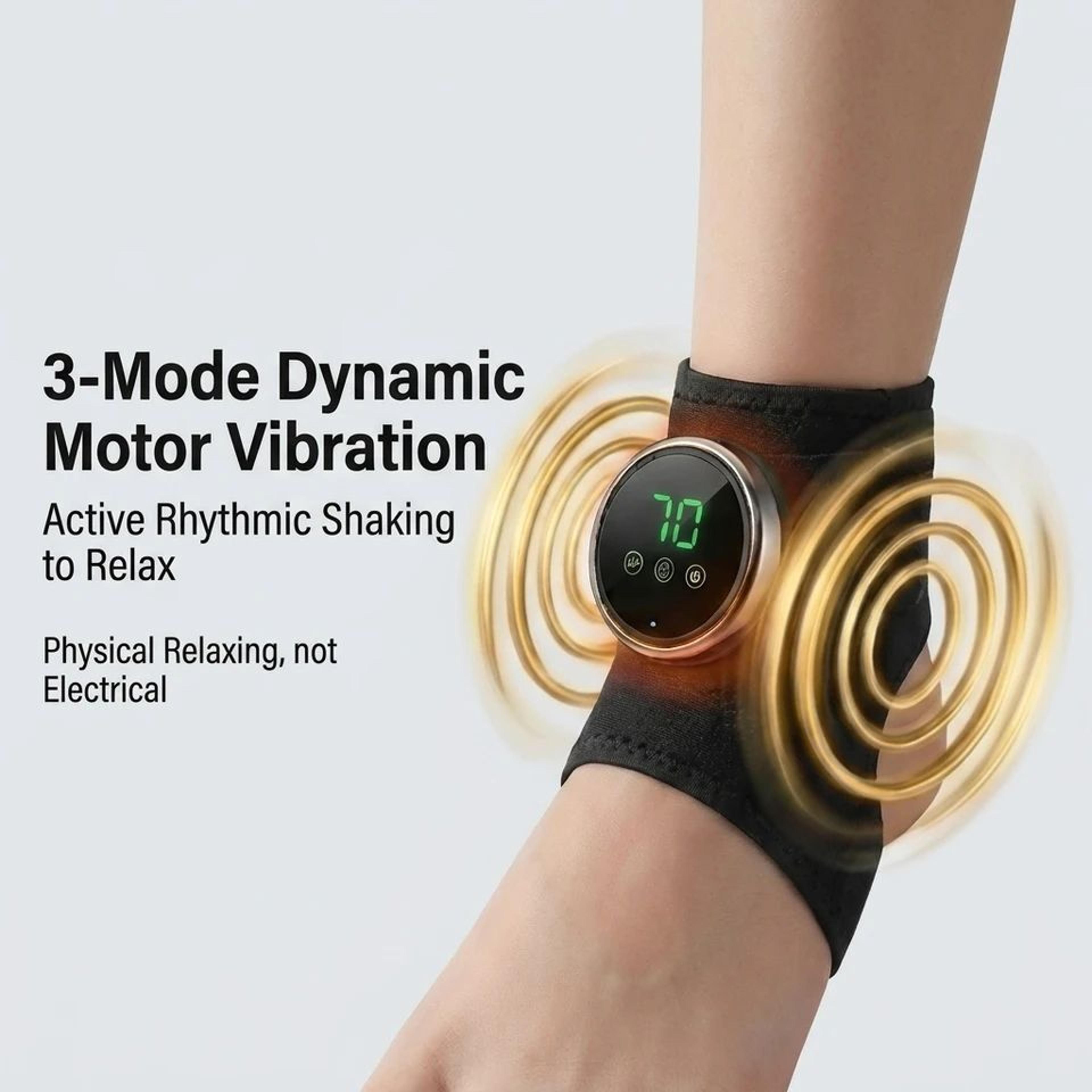 Cordless Heated Ankle Massager With Vibration Foot Support Wrap 2