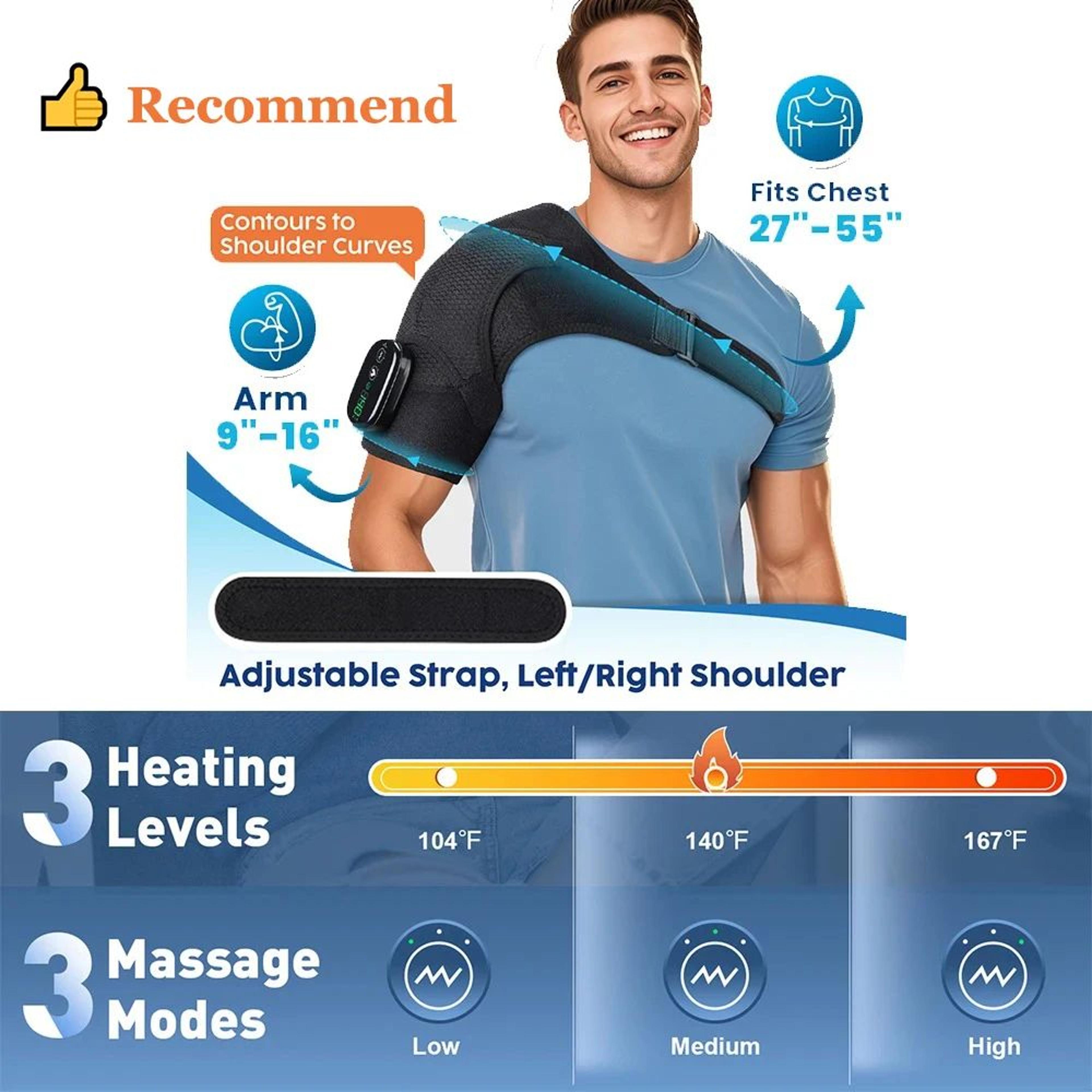 Electric Heated Shoulder Massager 9