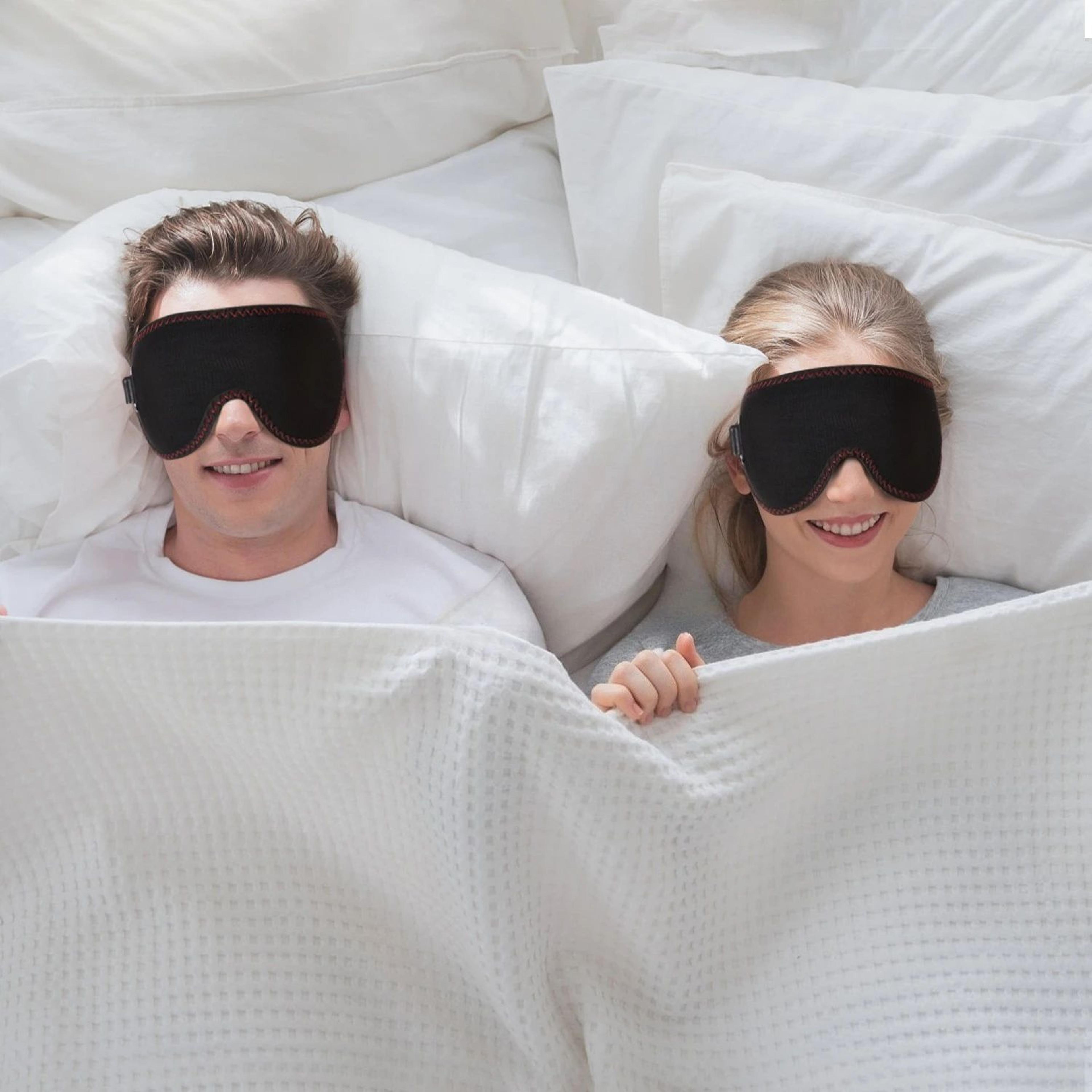Electric Heated Eye Mask With Adjustable Warm Compress 3