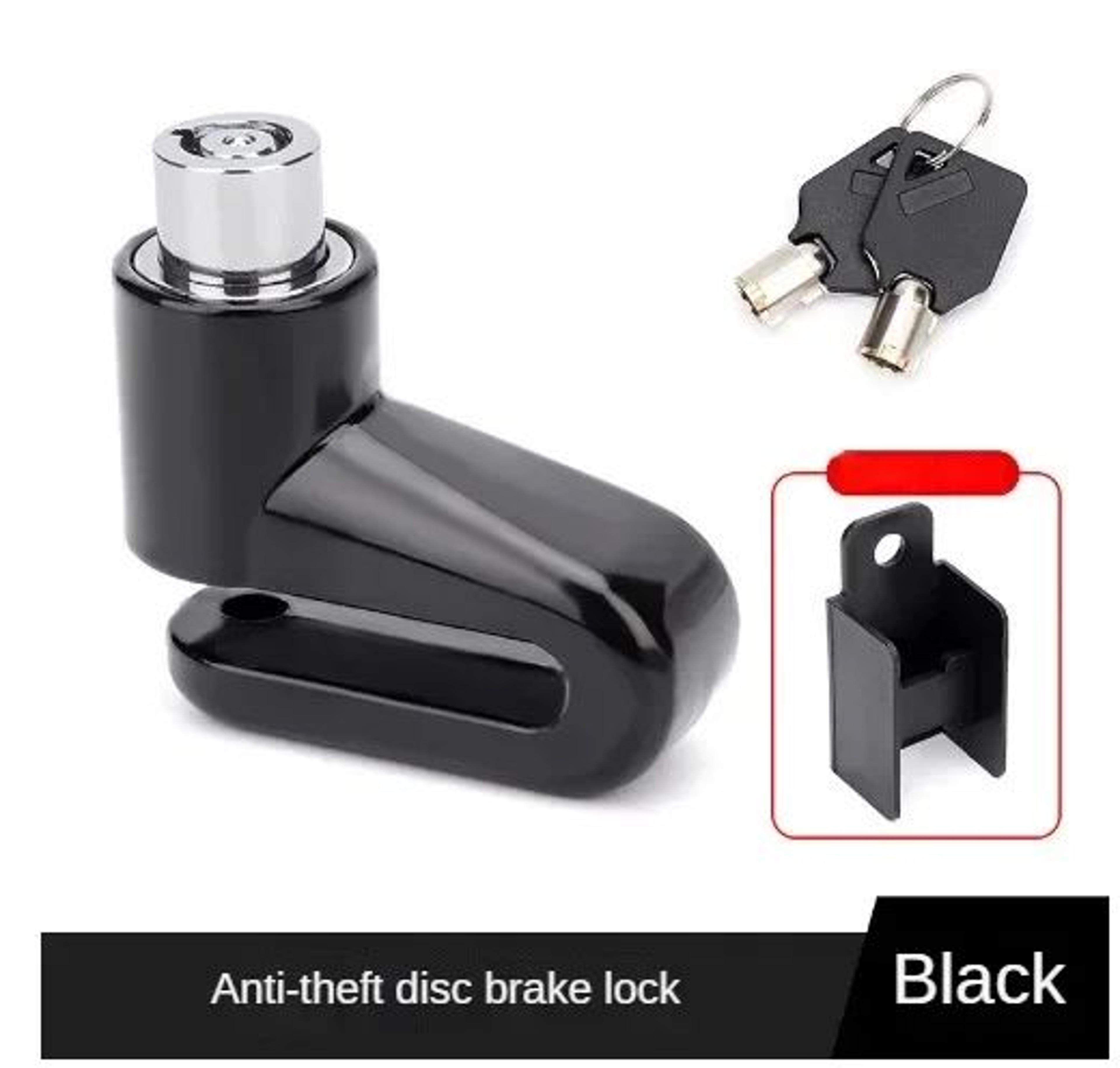 Motorcycle Disc Brake Lock Anti Theft Security Lock With 2 Keys For Motorcycle Bicycle And Scooter 6