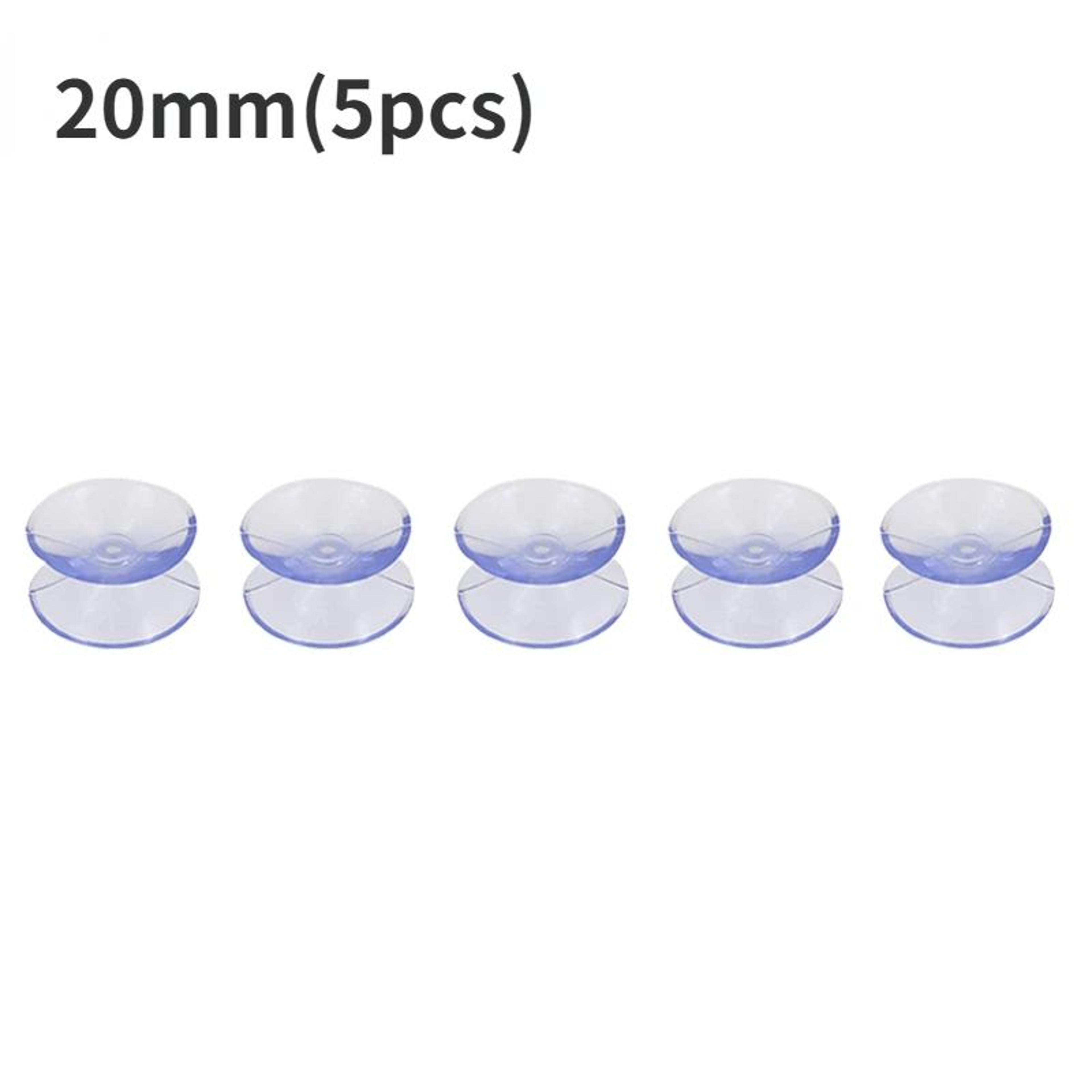 Clear Double Sided Suction Cups Vacuum Non Slip PVC Sucker Pads Set 6