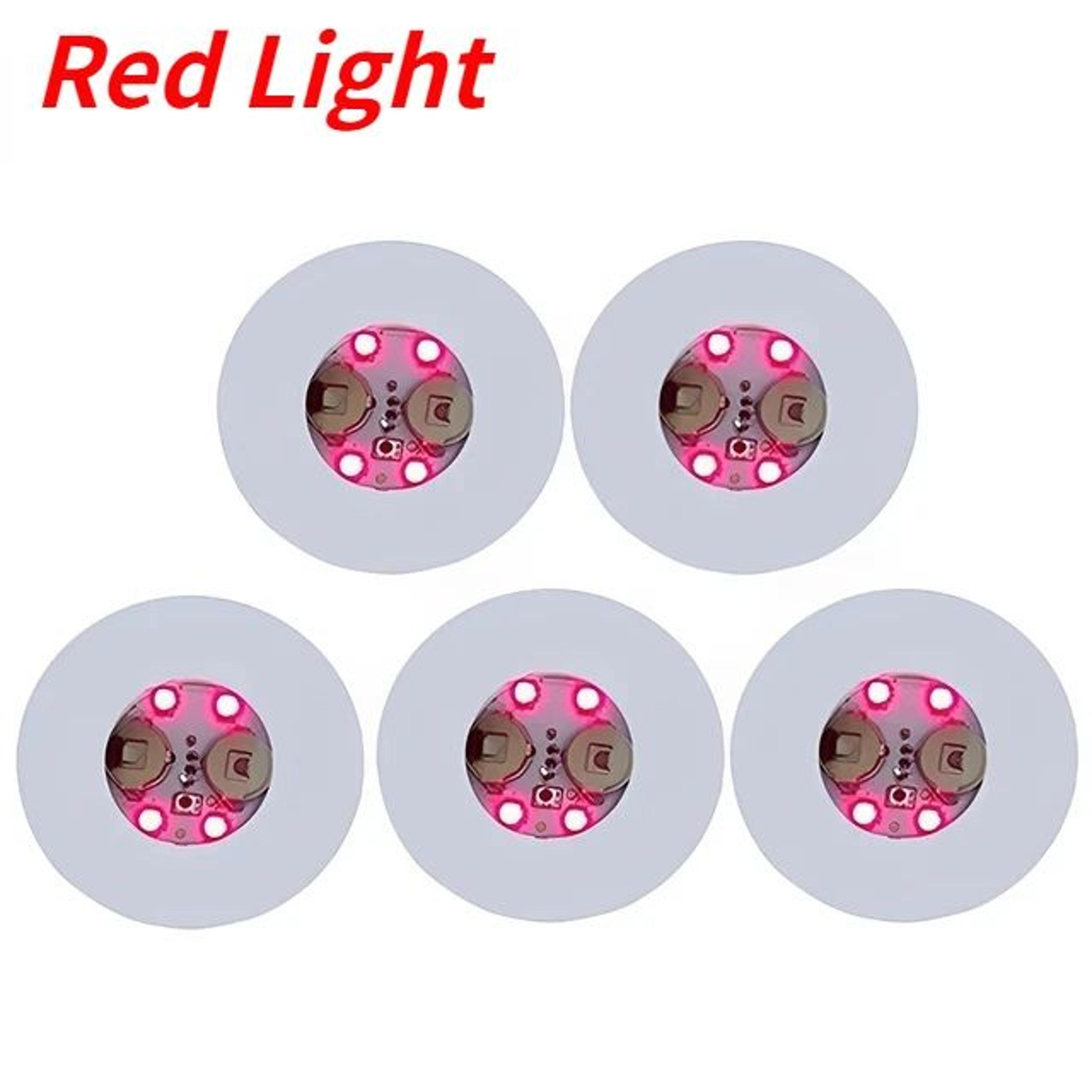 LED Light Up Cup Coaster Bottle Sticker Party Lights 10