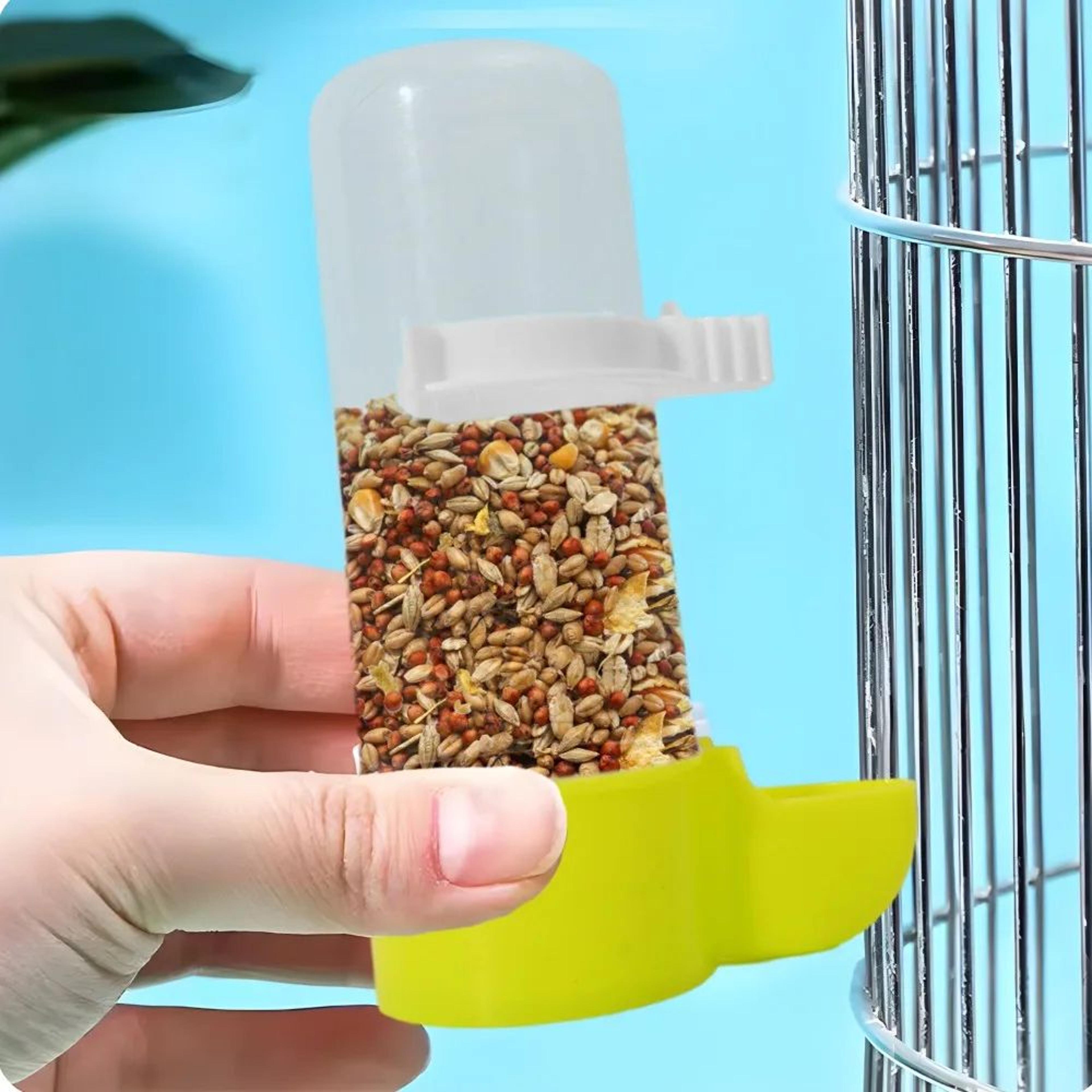 Automatic Bird Feeder And Water Dispenser For Bird Cages 2
