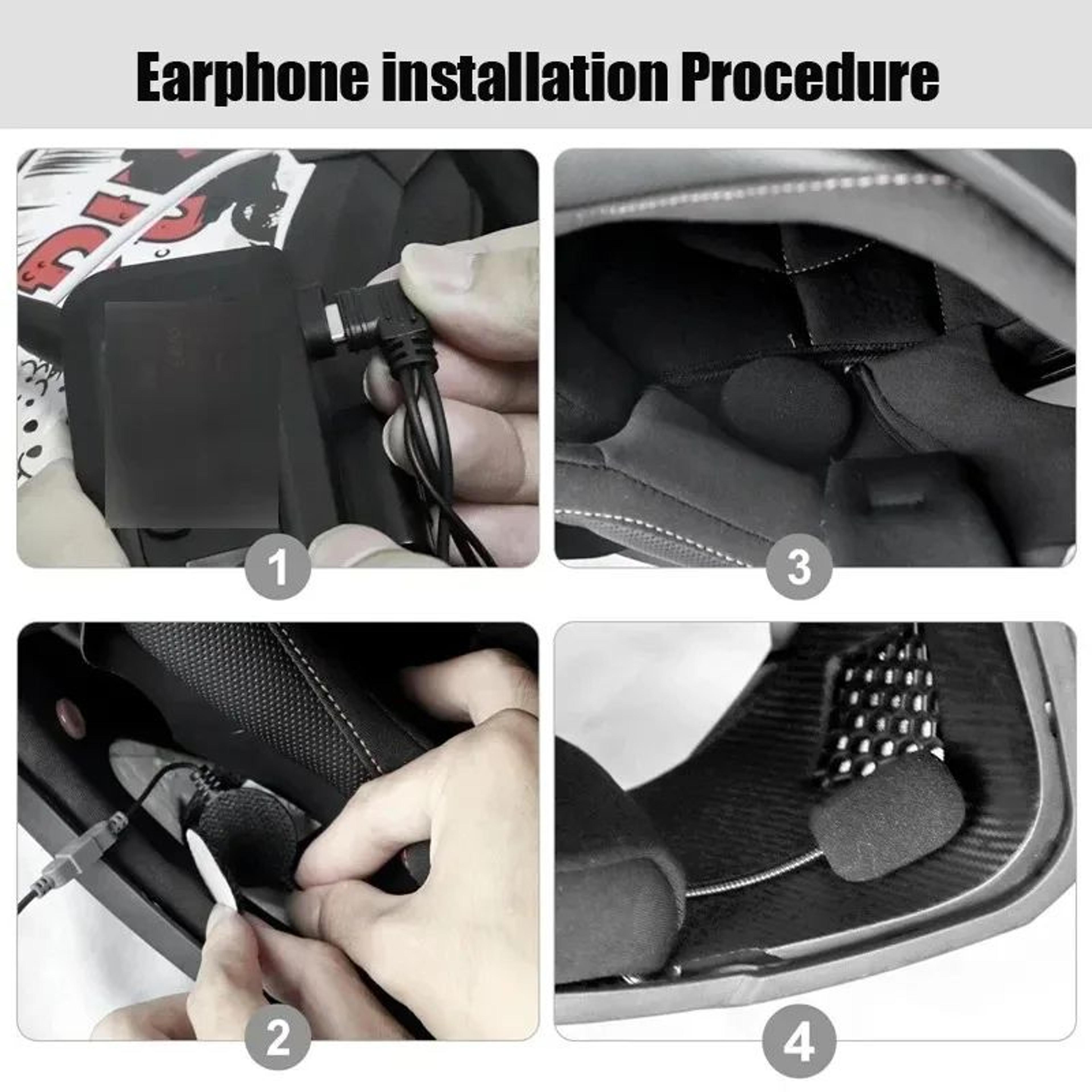EJEAS V6 Pro Plus V4 Plus Motorcycle Helmet Headset Kit 3