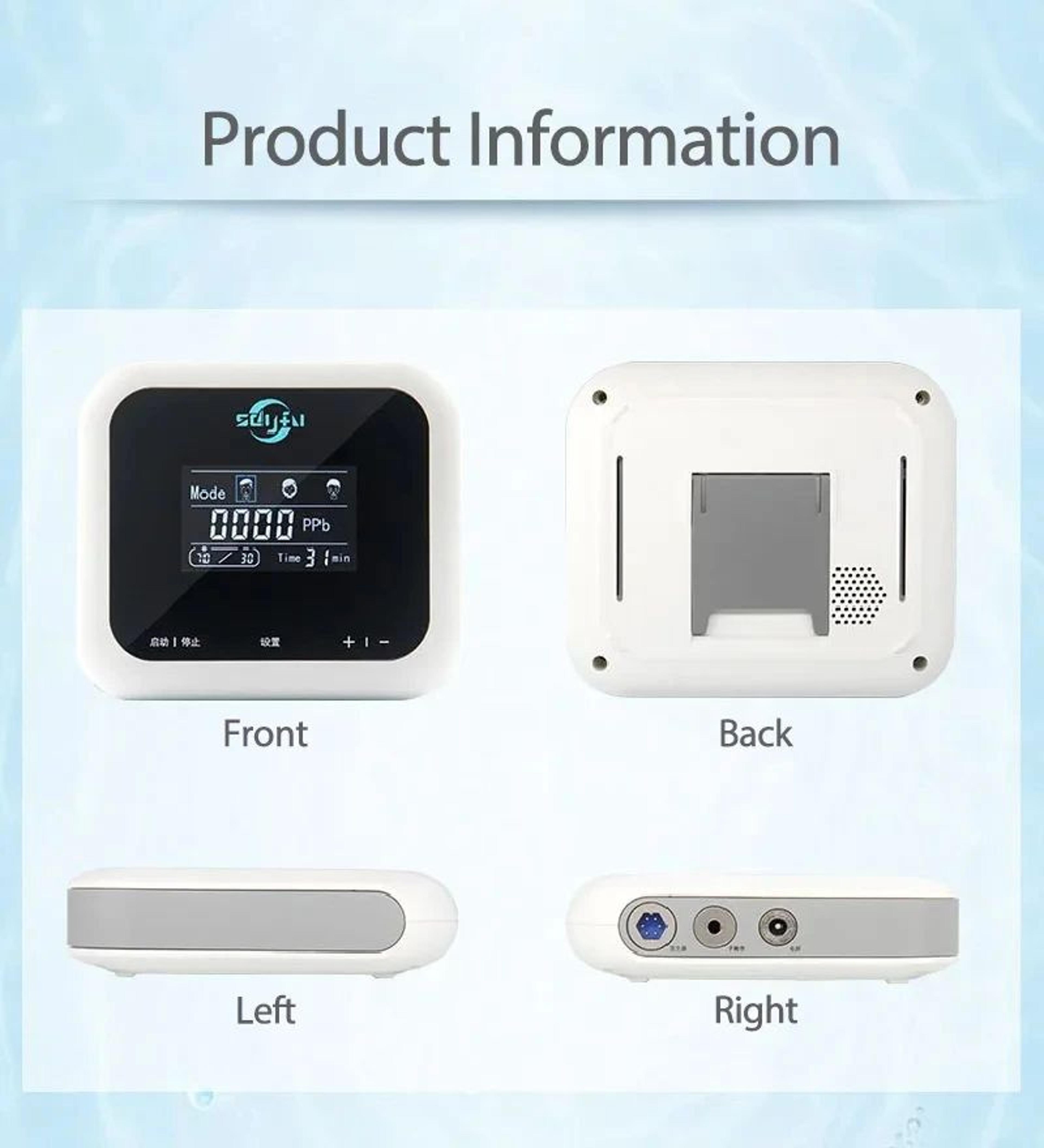 Electric Ionic Foot Spa Bath Machine With Touch Display 3