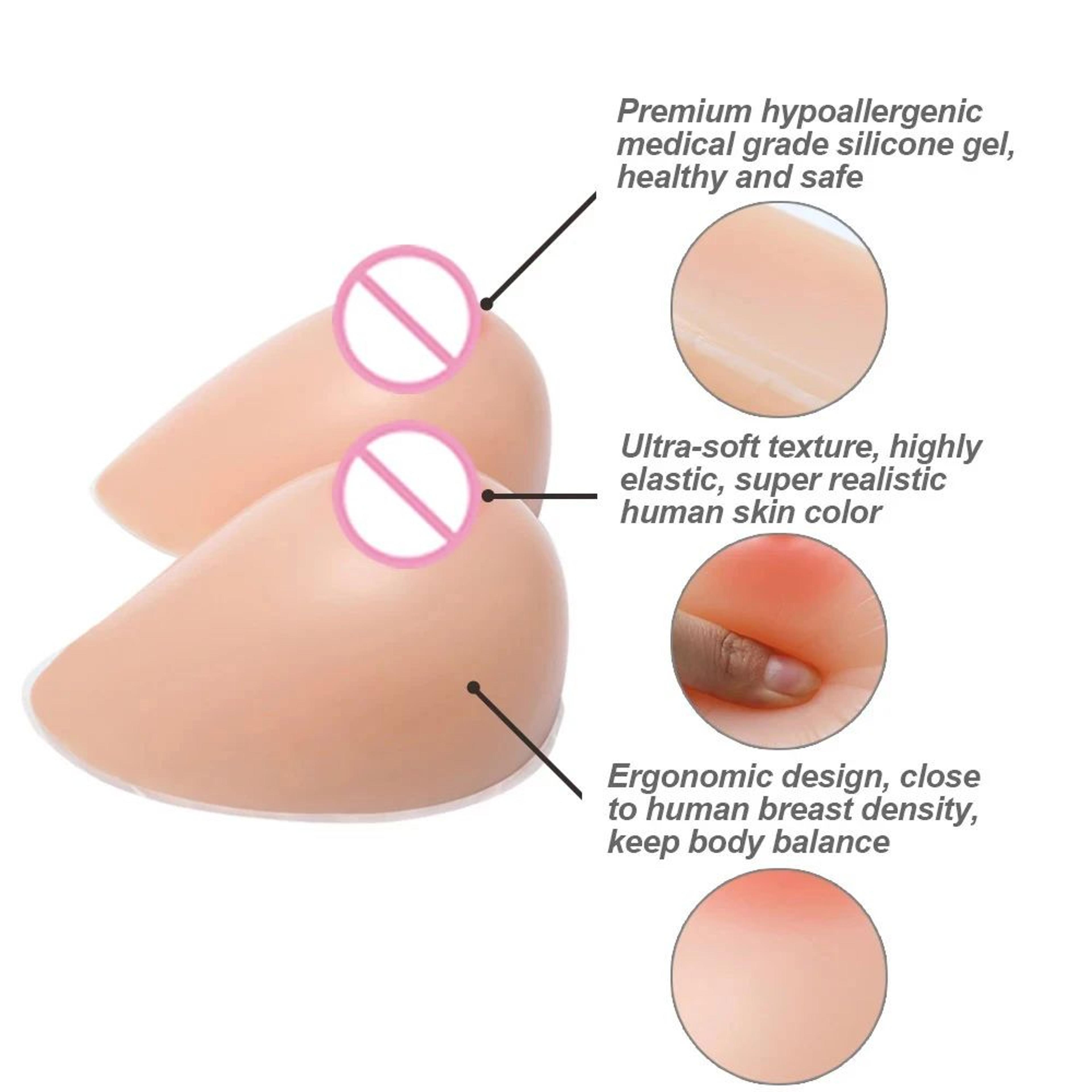 Silicone Breast Forms Sticky Bra Inserts For Cosplay And Everyday Wear 2