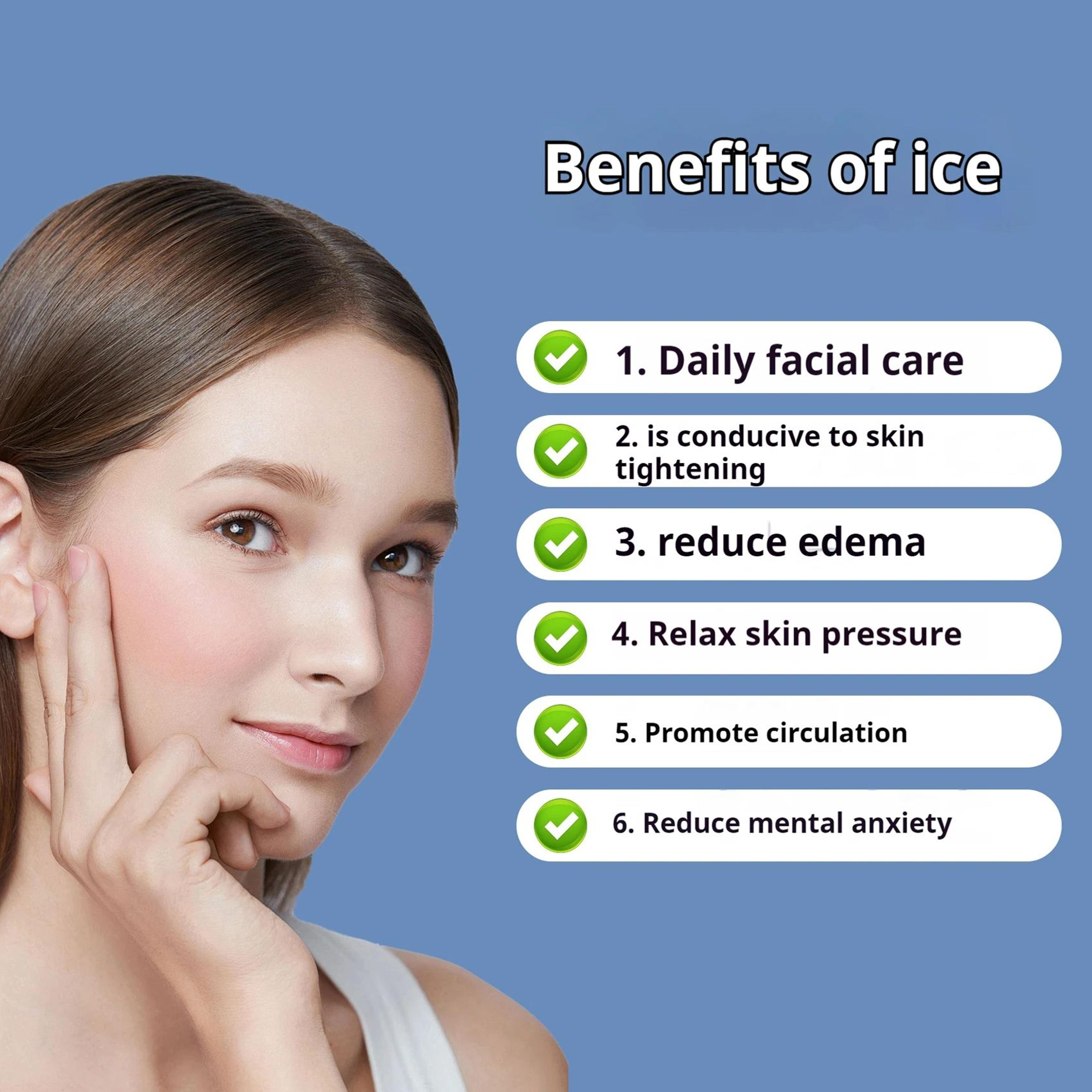 Portable Foldable Ice Face Bowl Silicone Facial Ice Bath 1