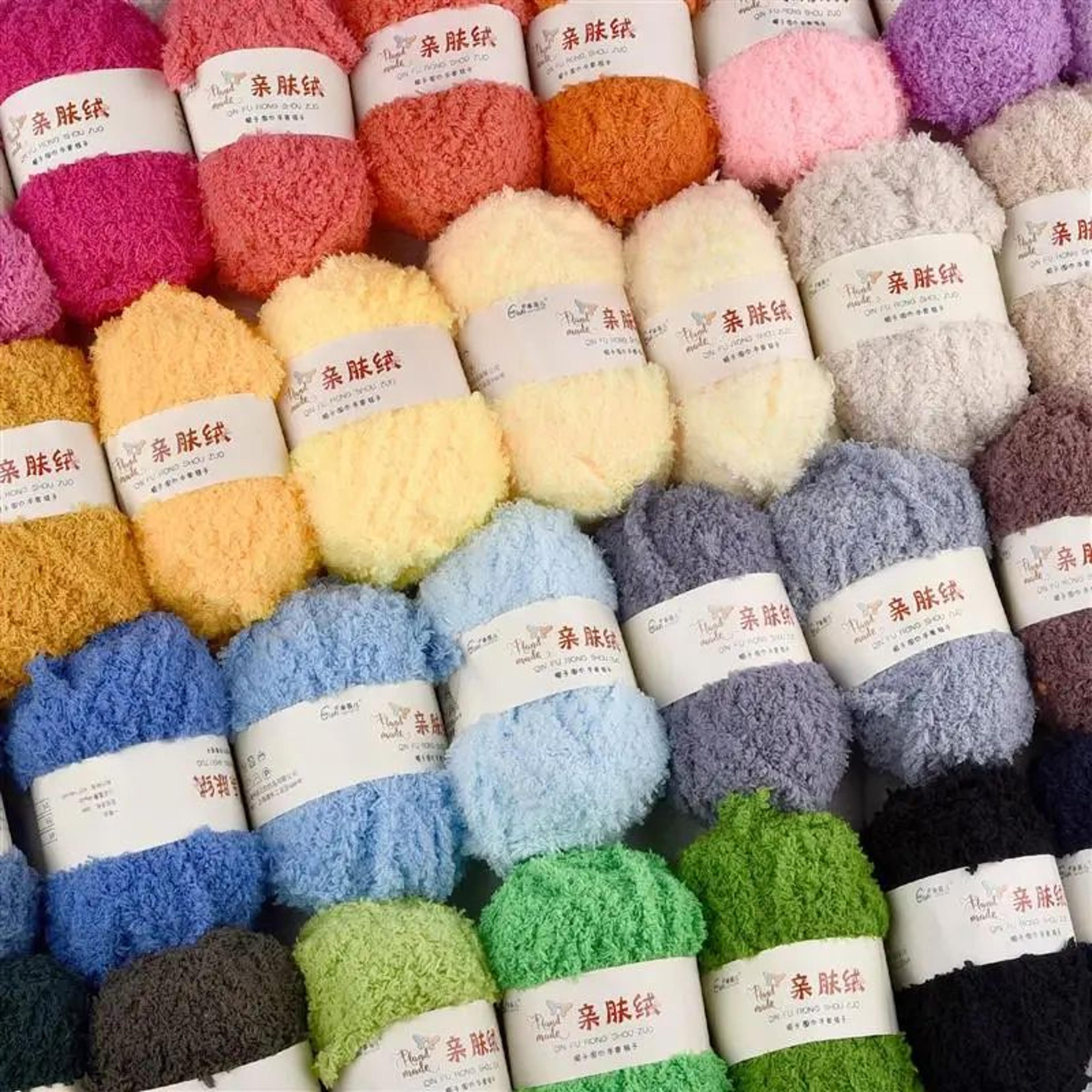 Soft Chenille Yarn For Knitting And Crochet 1