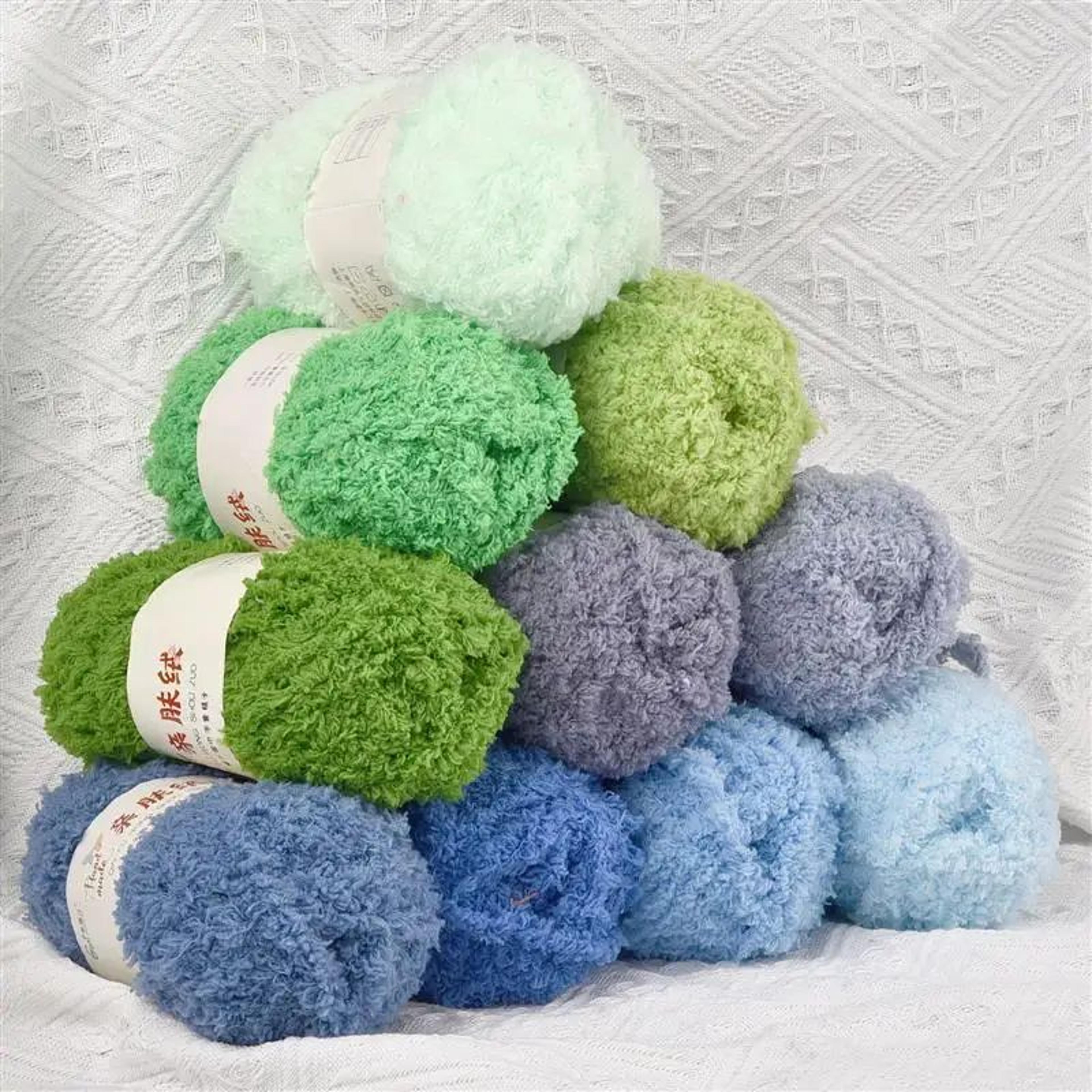 Soft Chenille Yarn For Knitting And Crochet 2