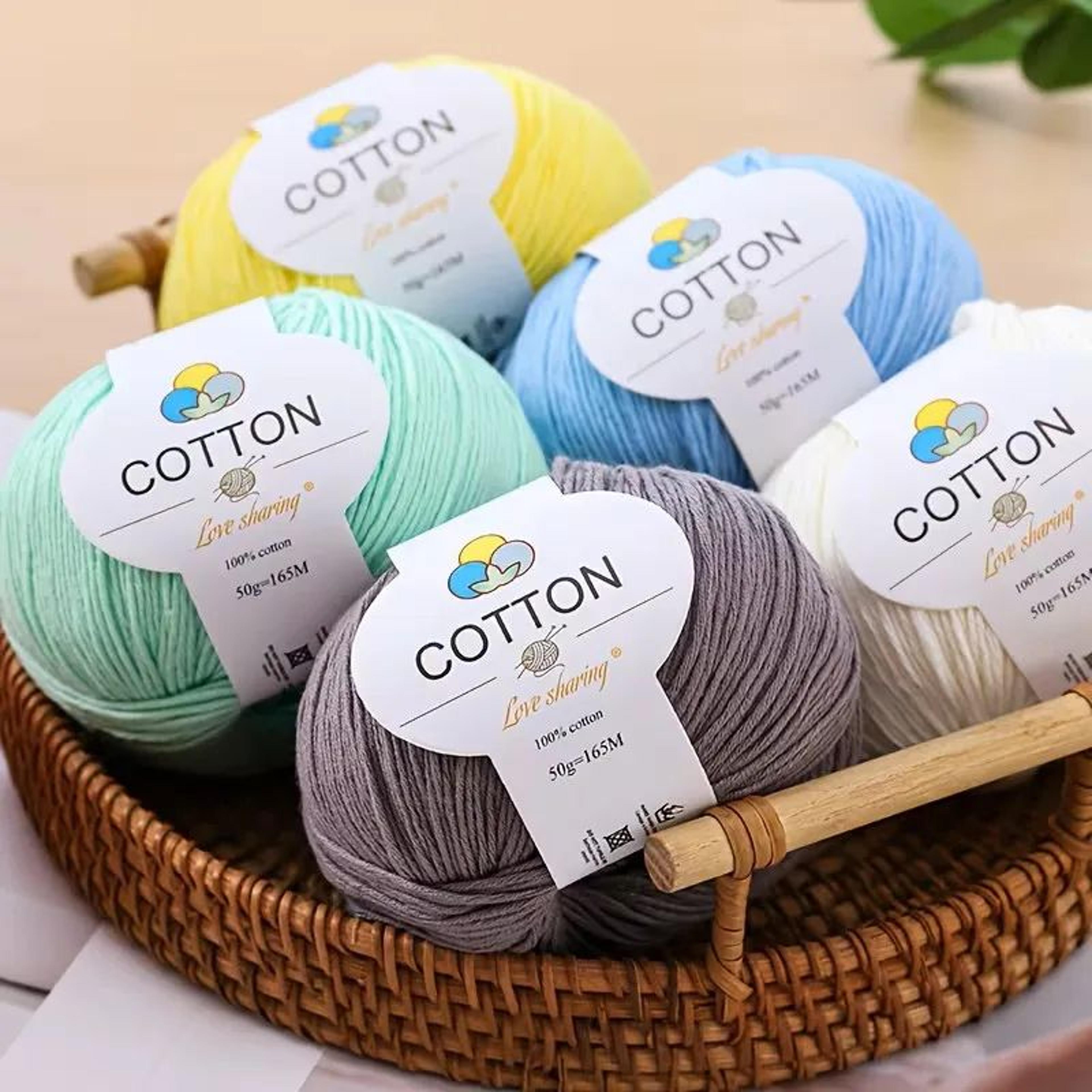 100 Percent Cotton Yarn Set 8 Ply 6 Pack 1