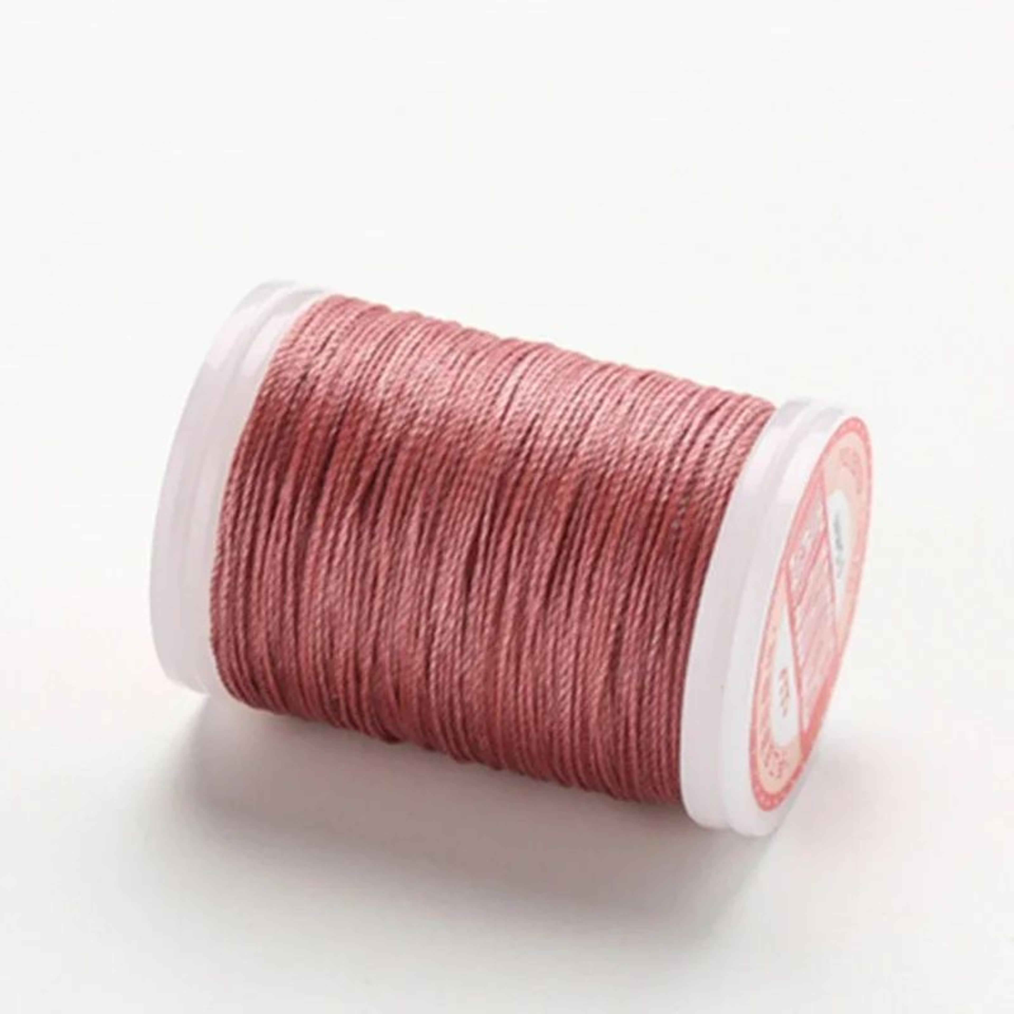 Waxed Leather Thread Polyester Sewing Thread For Leather Craft And DIY Projects 17