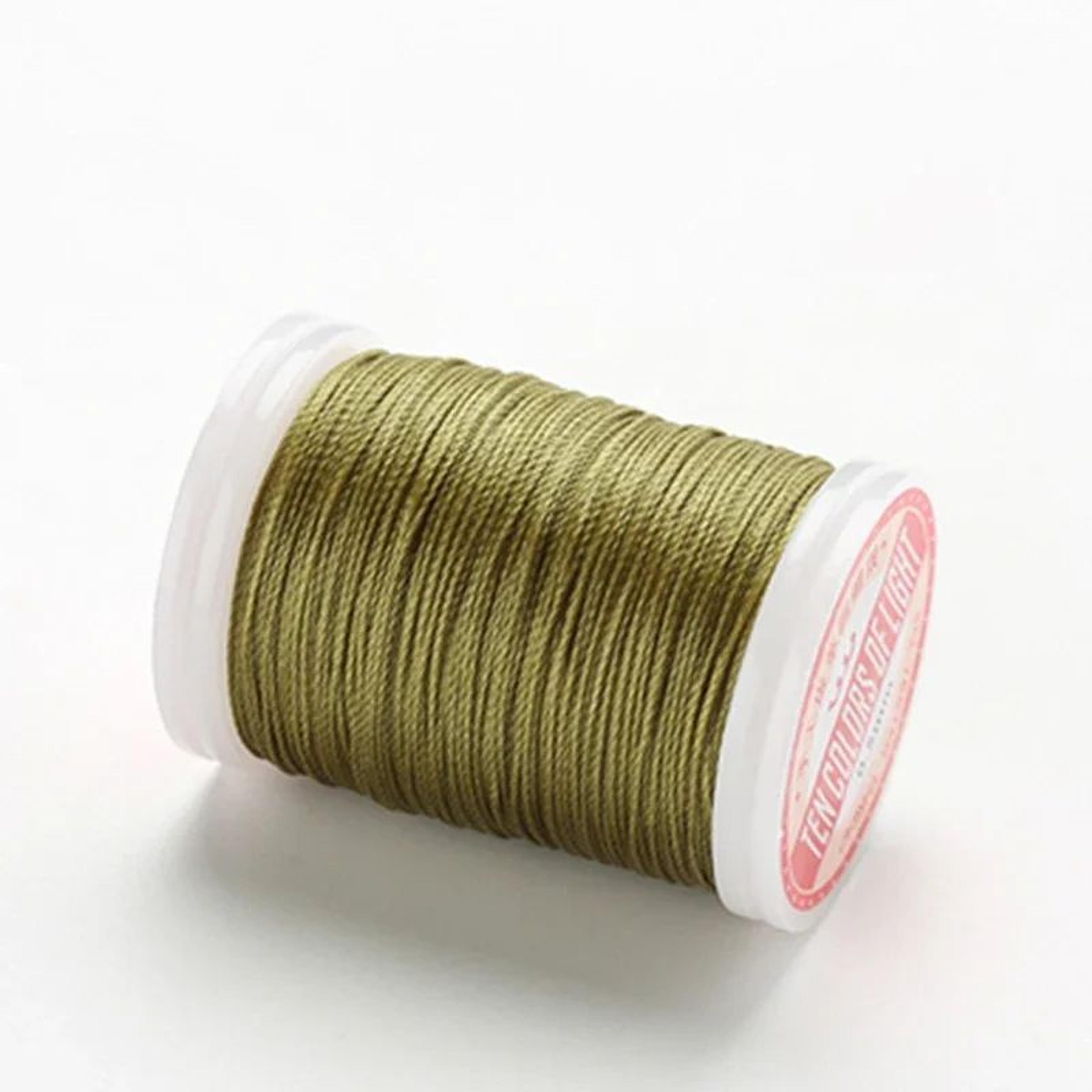 Waxed Leather Thread Polyester Sewing Thread For Leather Craft And DIY Projects 21