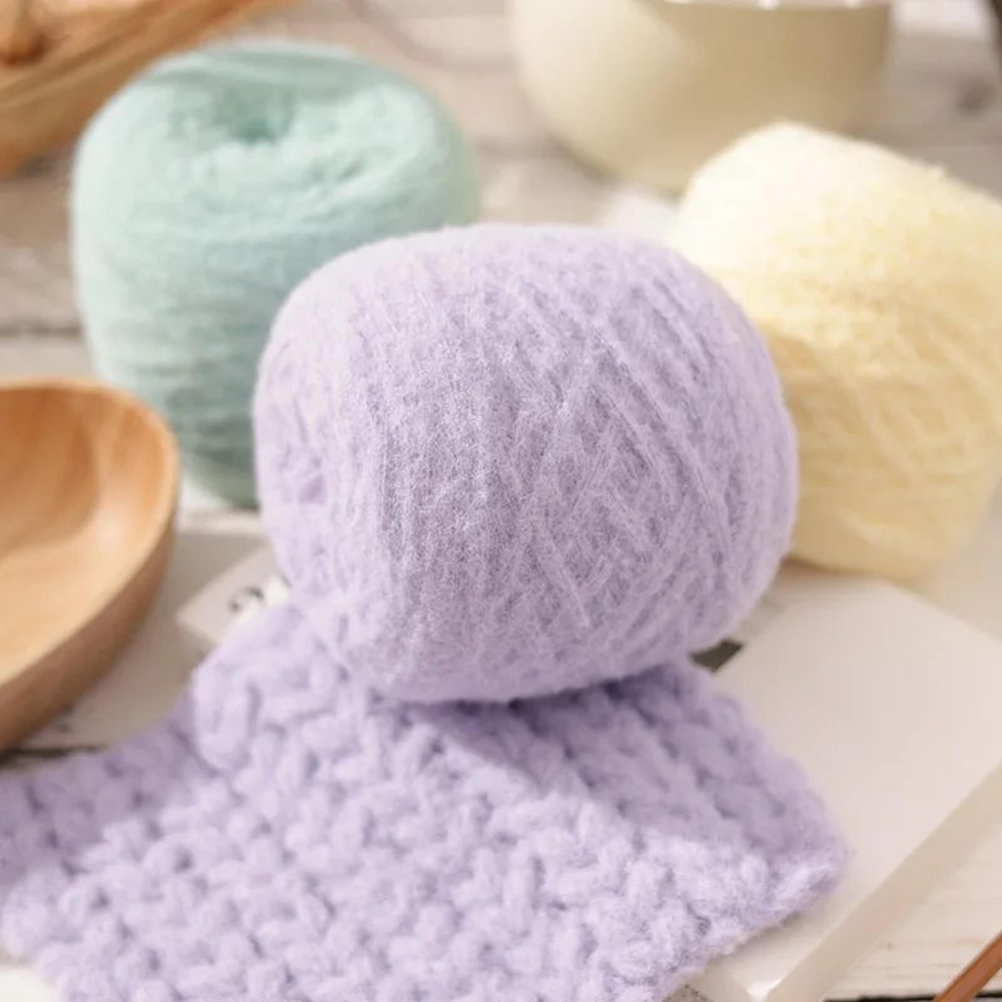 Cloud Cotton Yarn 100g Milk Mousse Knitting Yarn For Crochet And DIY Crafts 3
