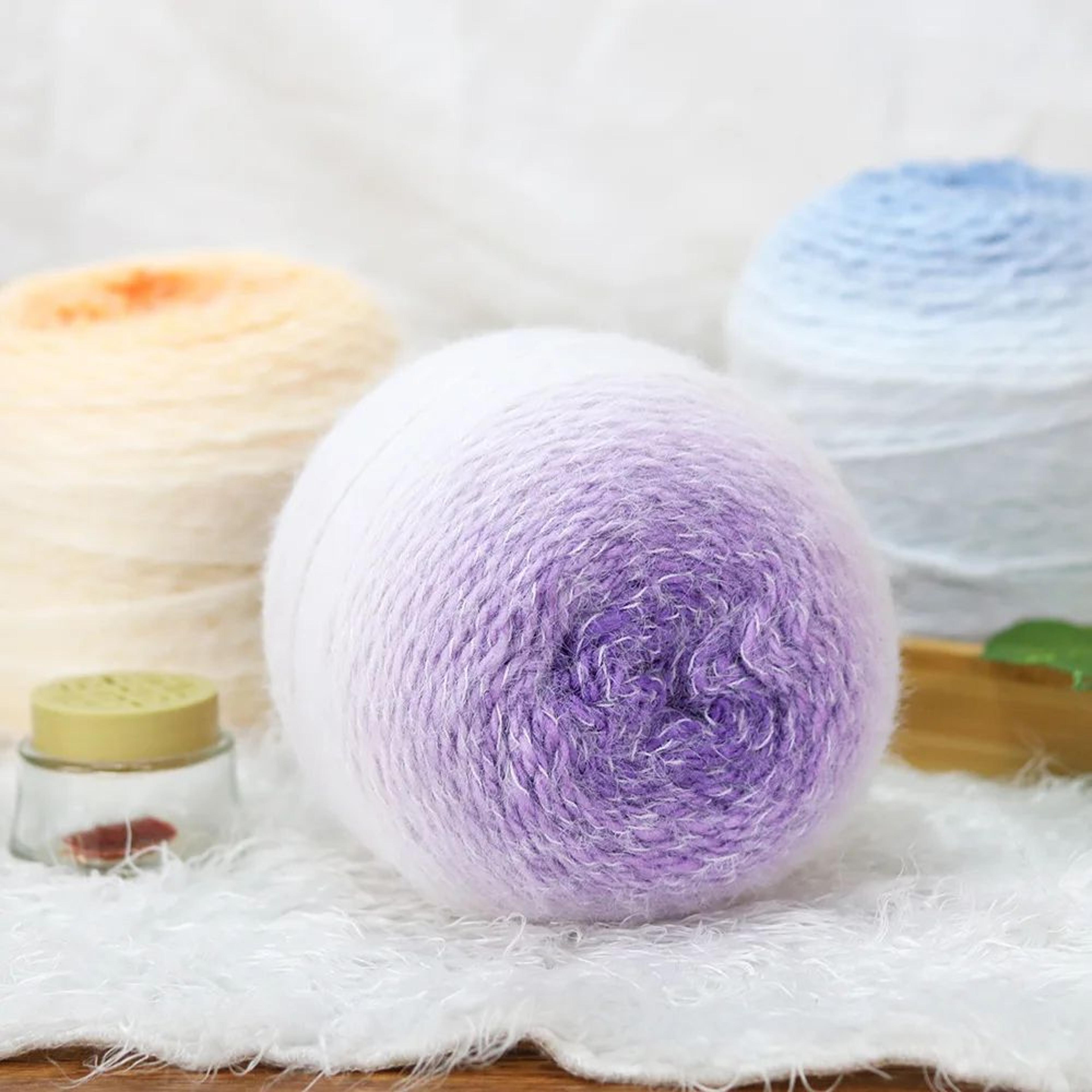 Gradient Plush Cake Yarn For Crochet And Knitting 2