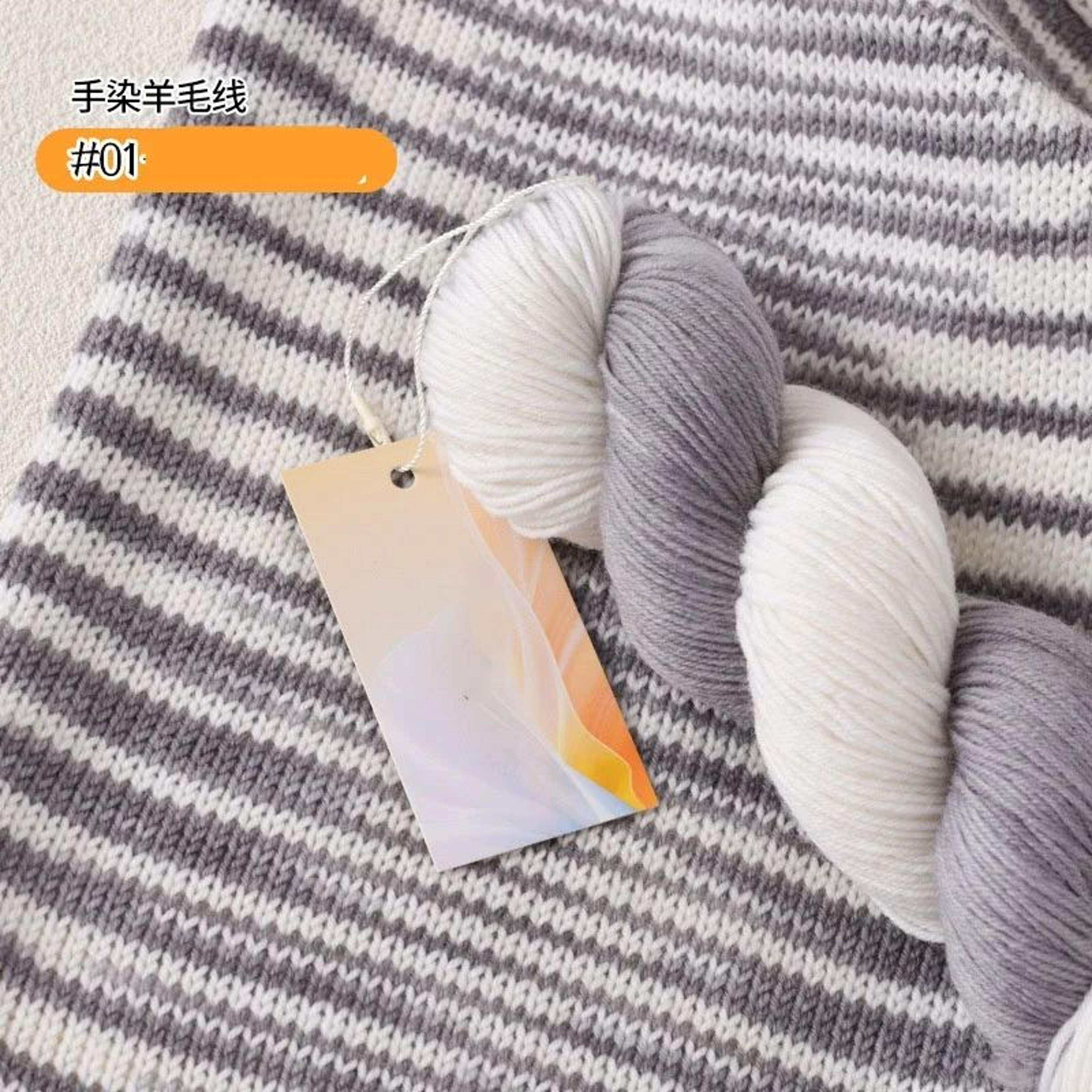 Merino Wool Yarn For Crochet And Knitting Projects 7