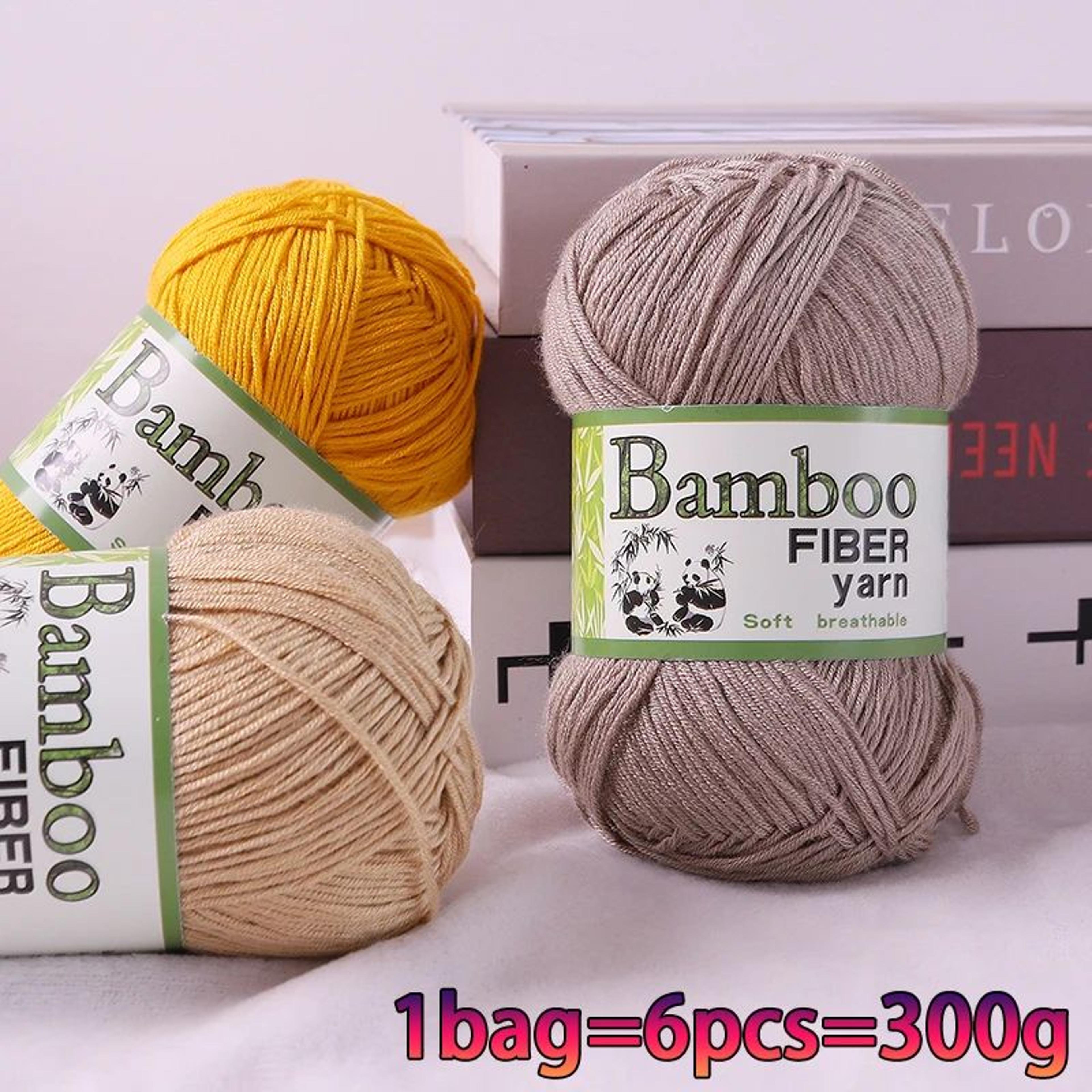 Bamboo Cotton Yarn Set For Crochet And Knitting 1