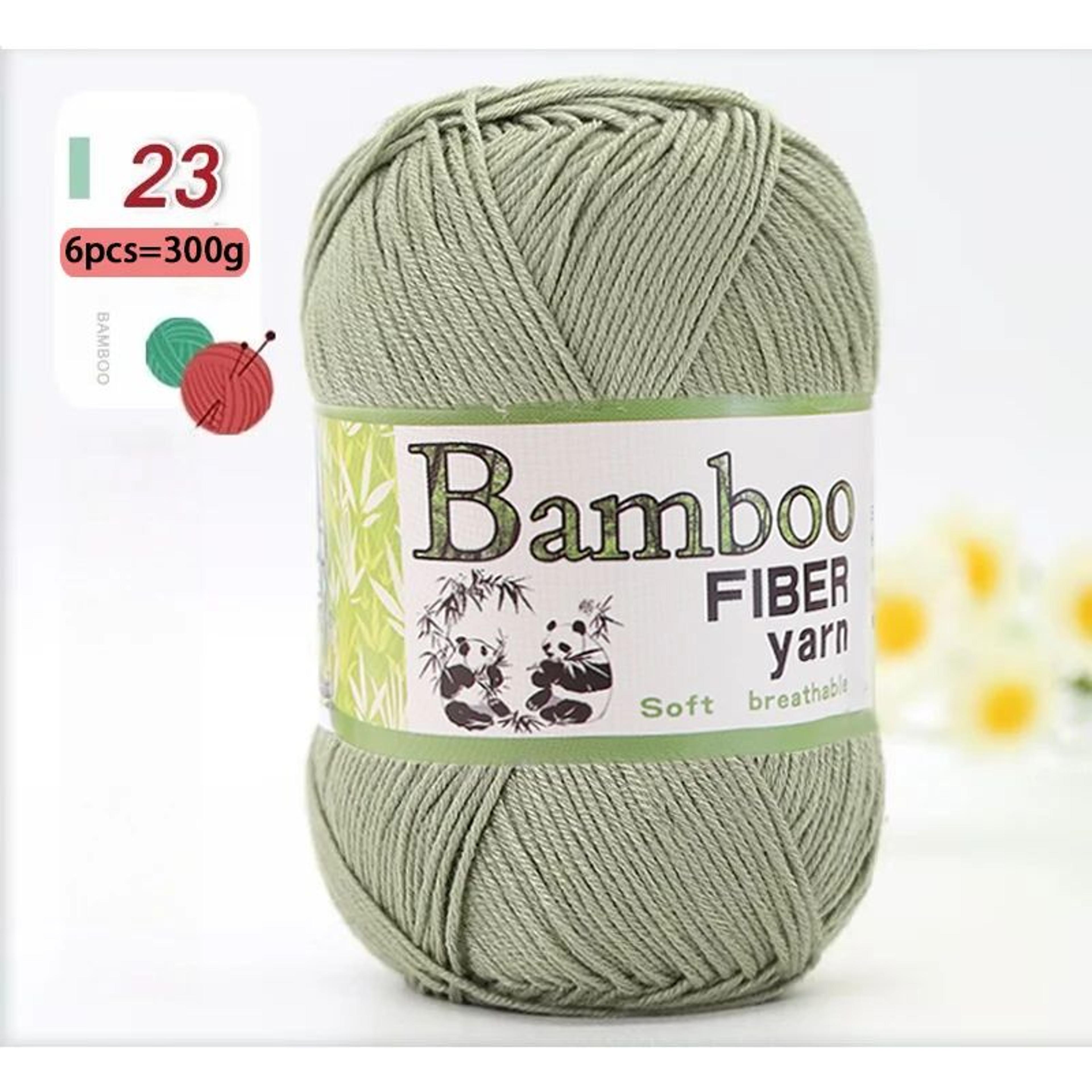 Bamboo Cotton Yarn Set For Crochet And Knitting 22