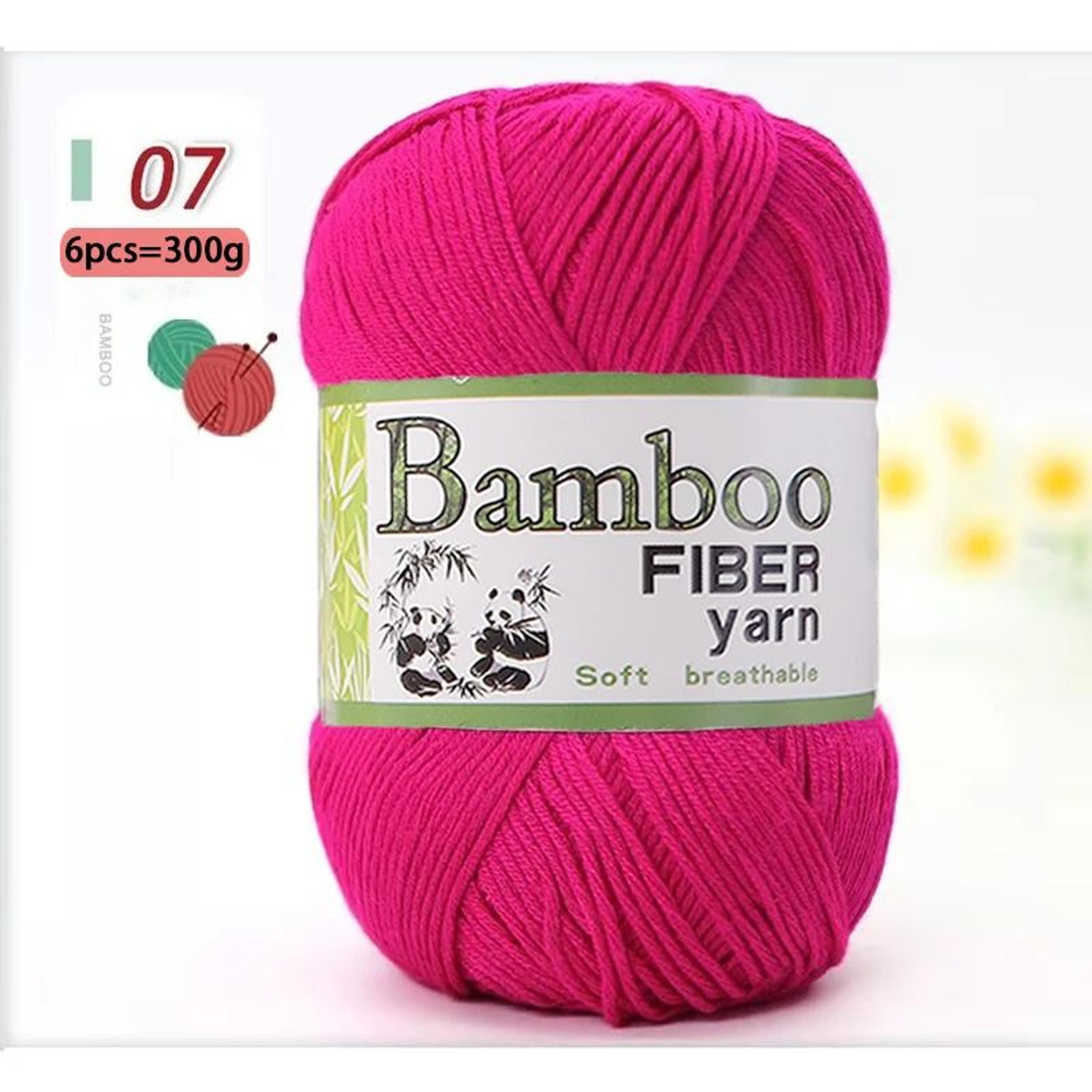 Bamboo Cotton Yarn Set For Crochet And Knitting 13