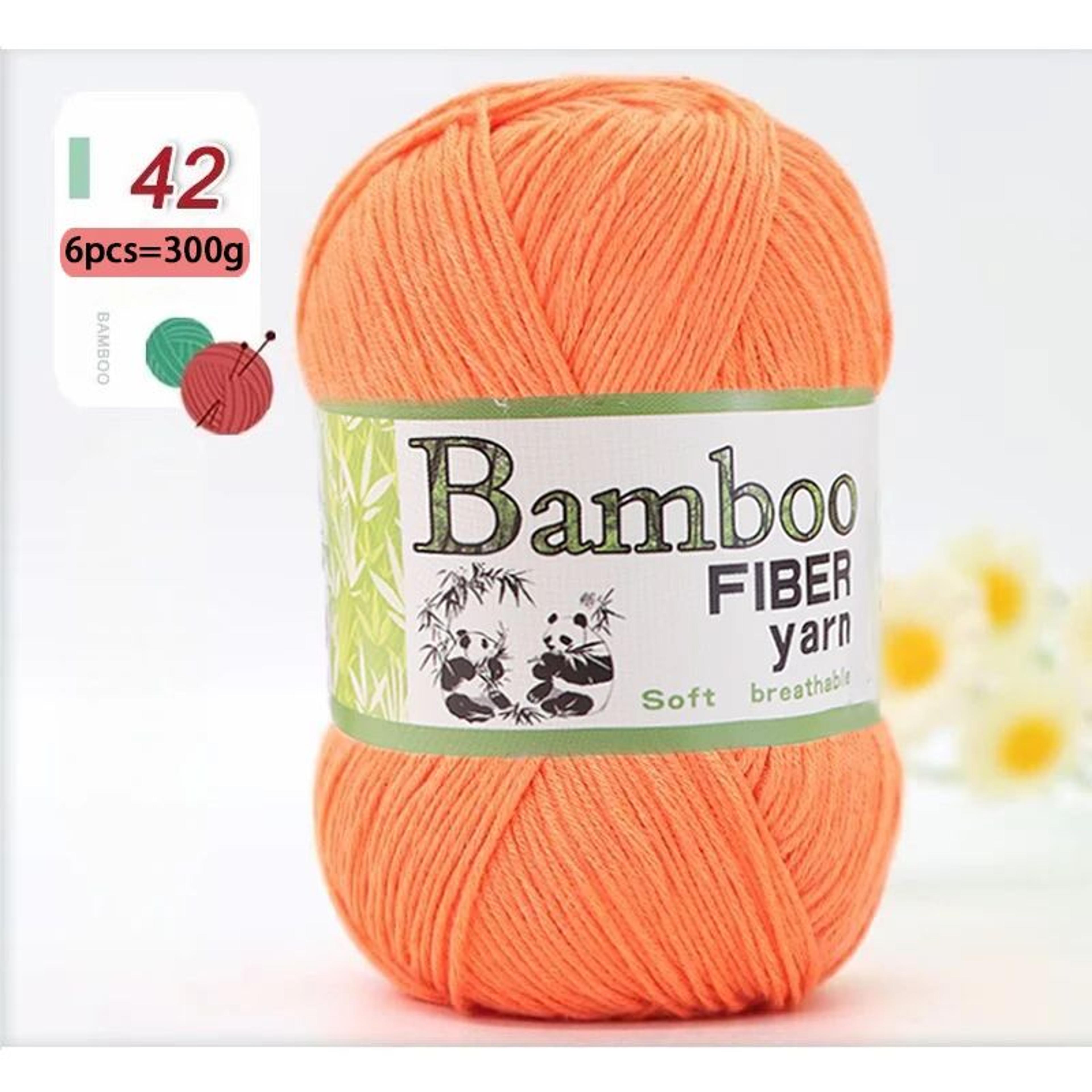 Bamboo Cotton Yarn Set For Crochet And Knitting 28