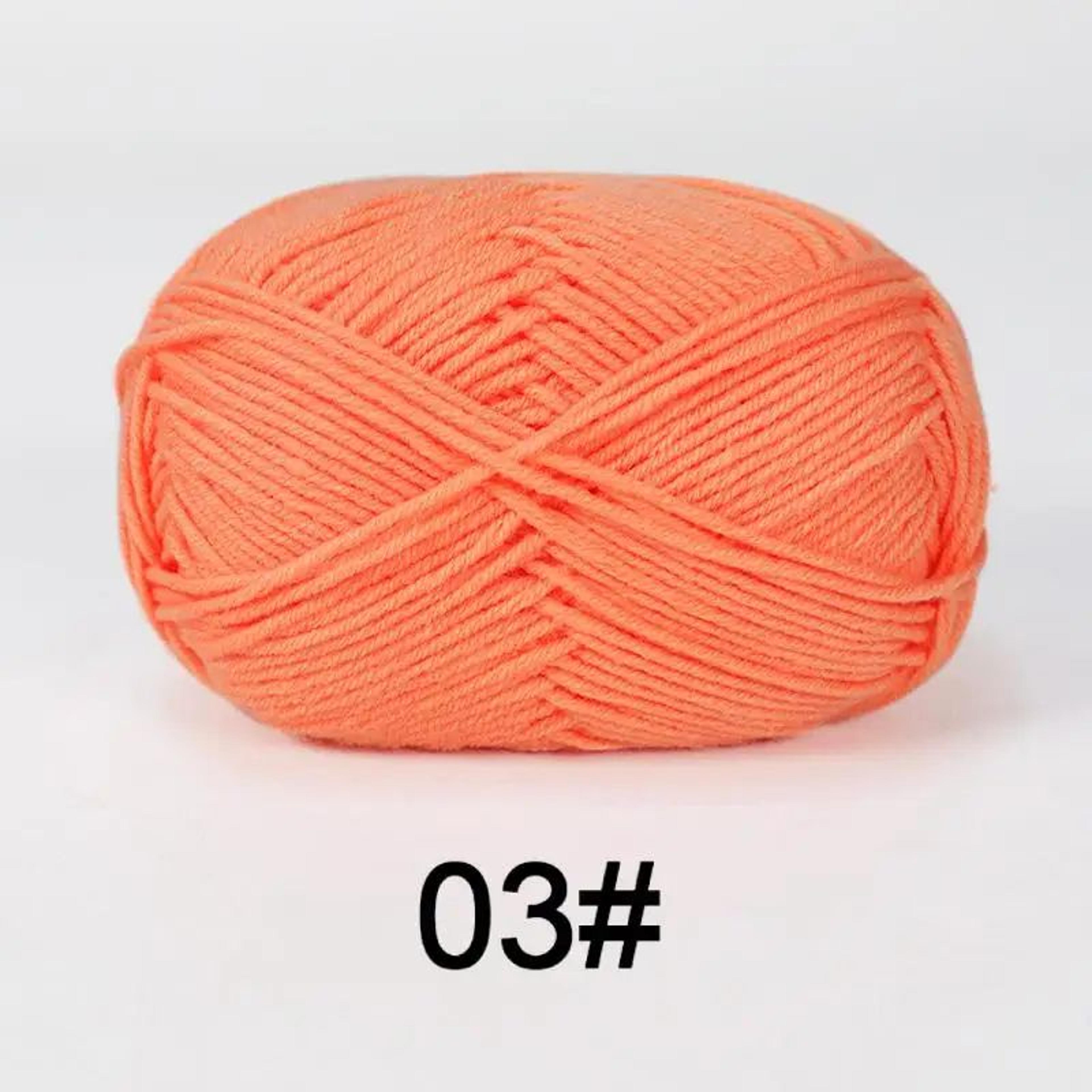 5 Pack Mixed Color Milk Cotton Yarn For Crochet And Knitting 8