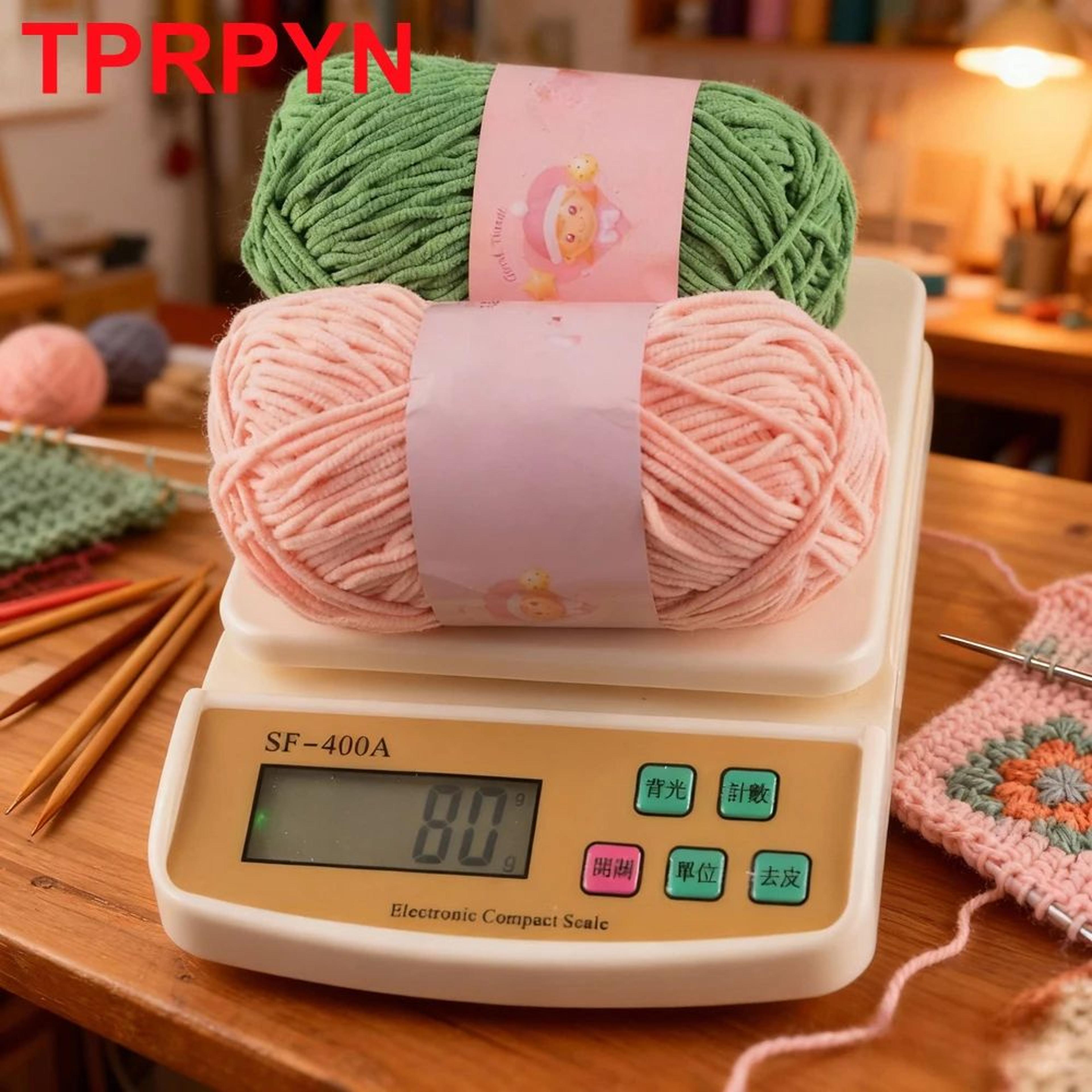Thin Chenille Yarn For Crochet Dolls And Crafts 3