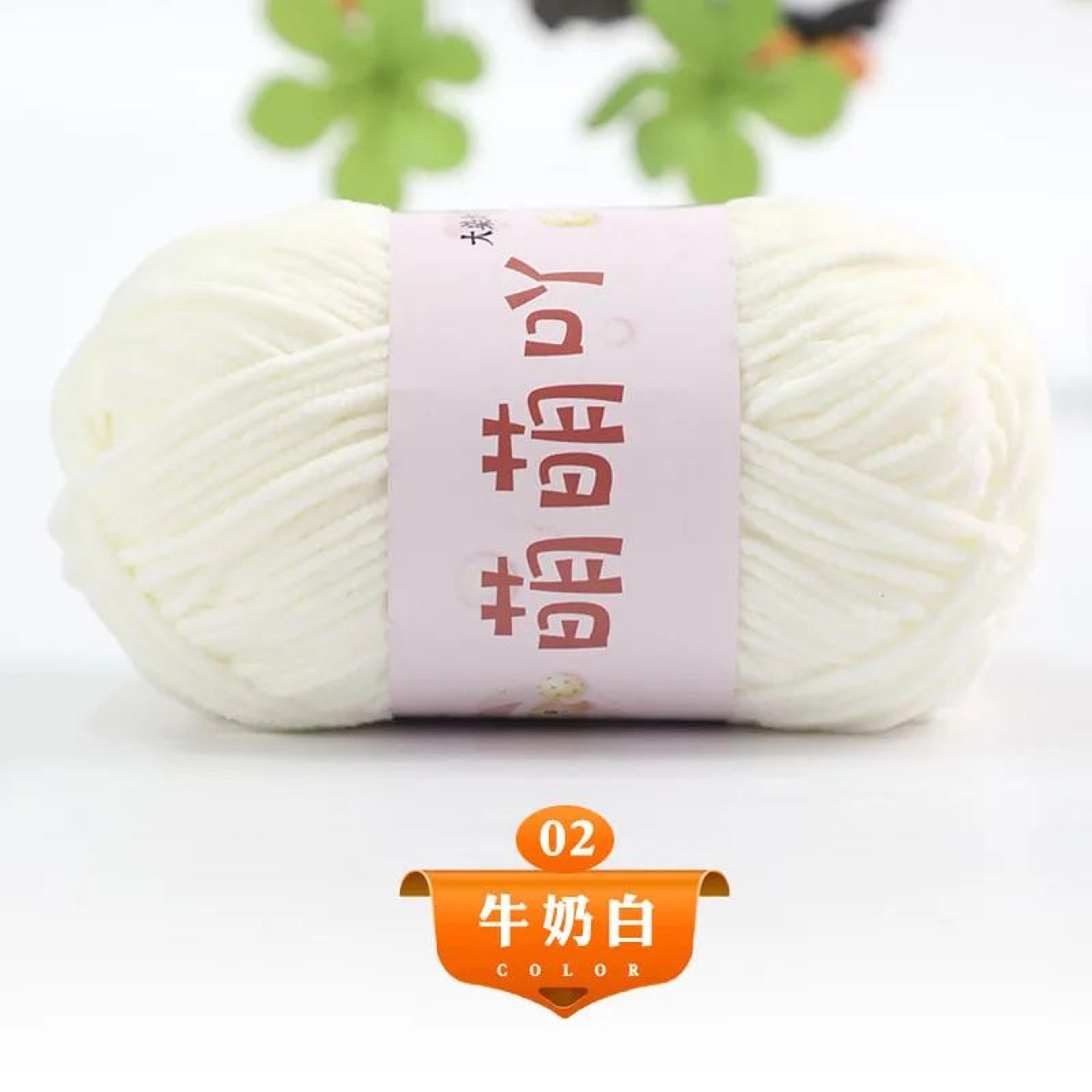 Thin Chenille Yarn For Crochet Dolls And Crafts 7