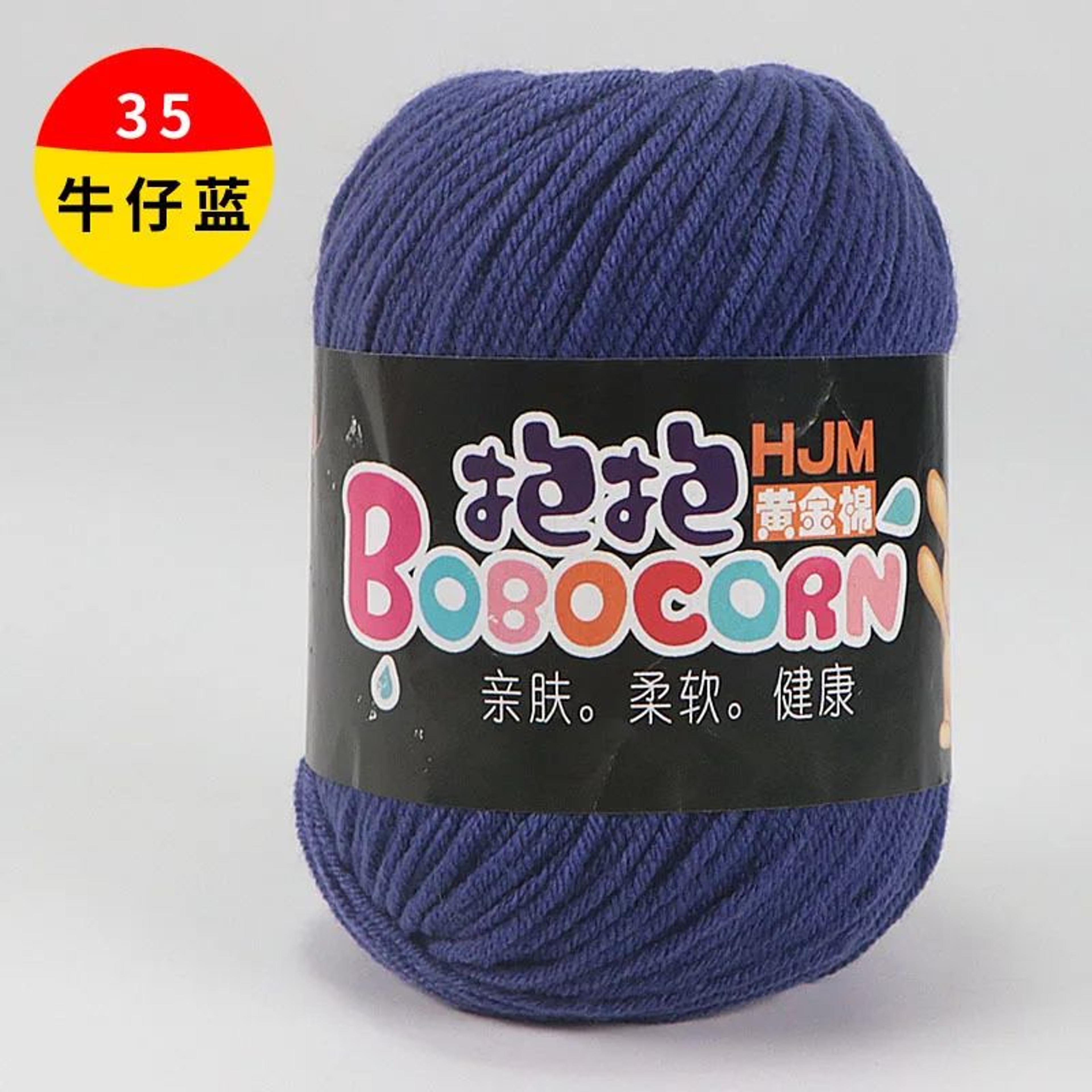 Milk Cotton Worsted Yarn For Crochet And Knitting 9