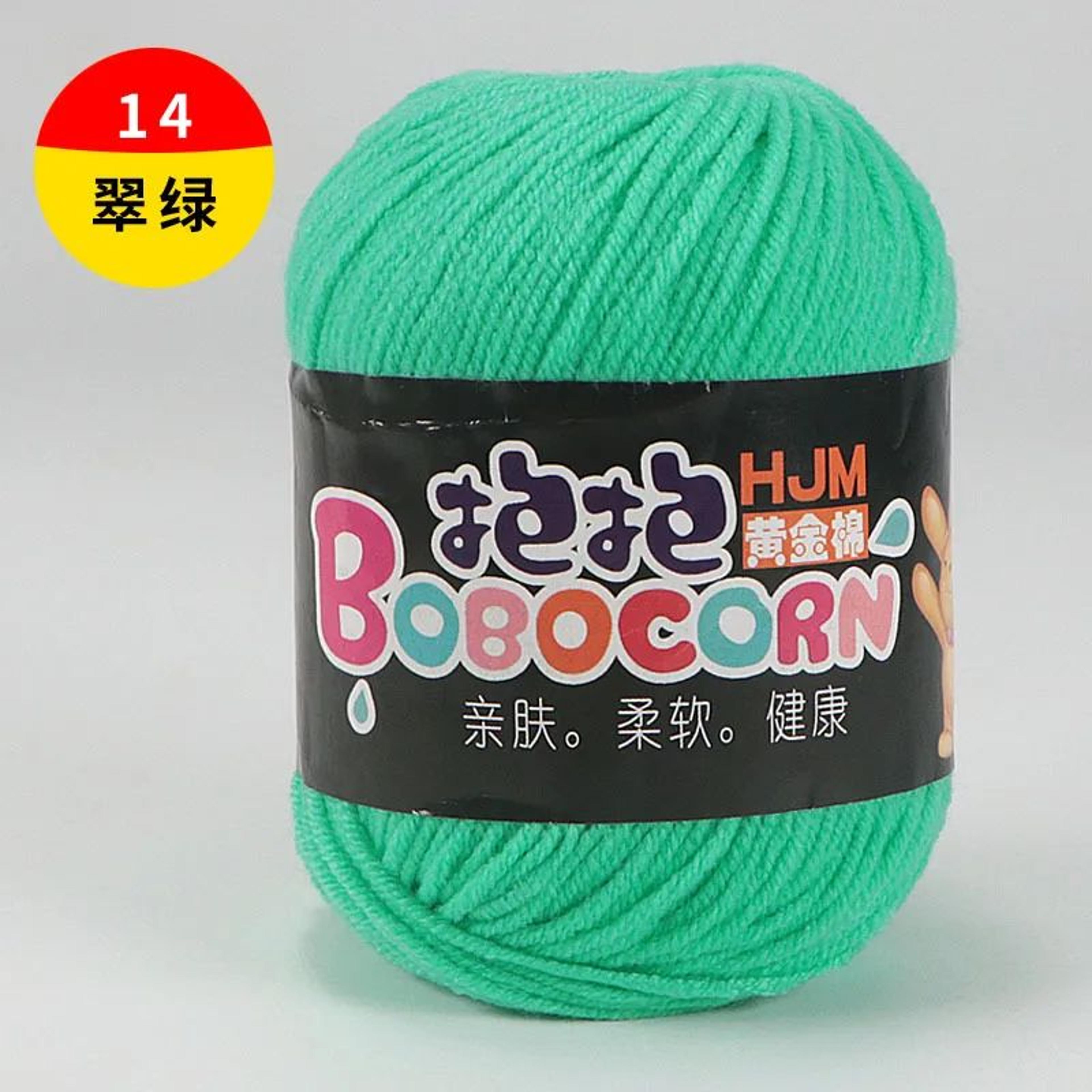 Milk Cotton Worsted Yarn For Crochet And Knitting 24
