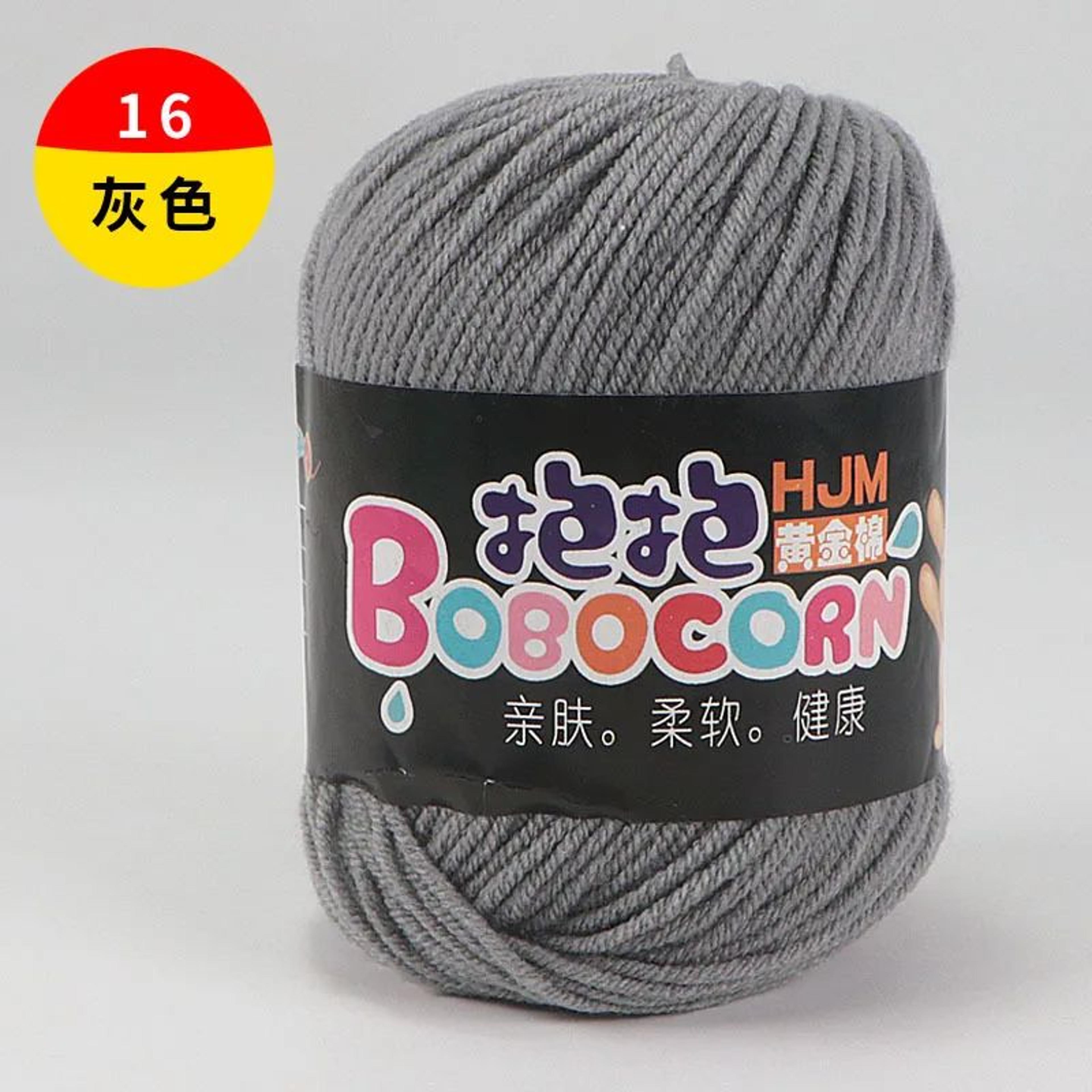 Milk Cotton Worsted Yarn For Crochet And Knitting 26