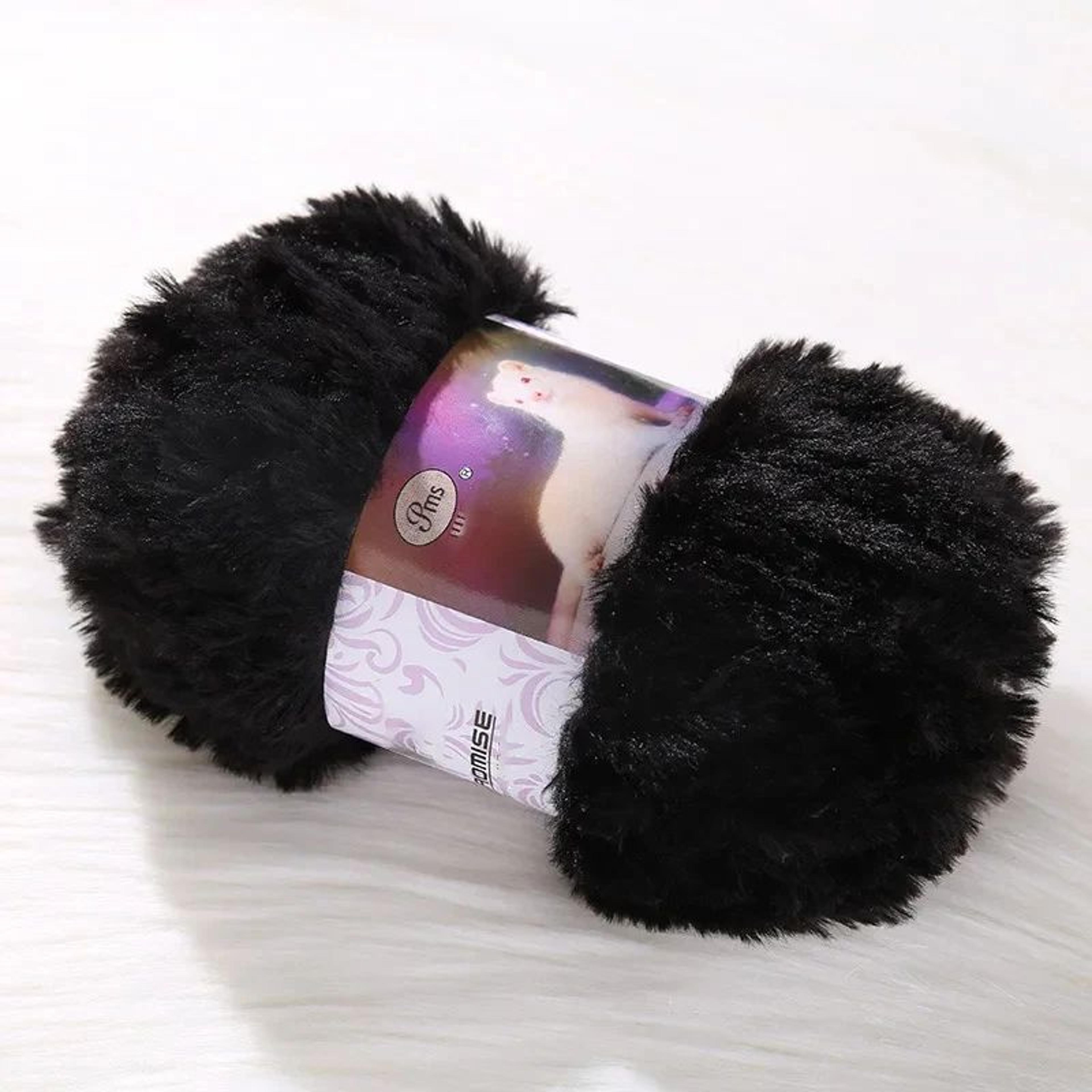 Long Pile Faux Fur Yarn For Crochet And Knitting 17